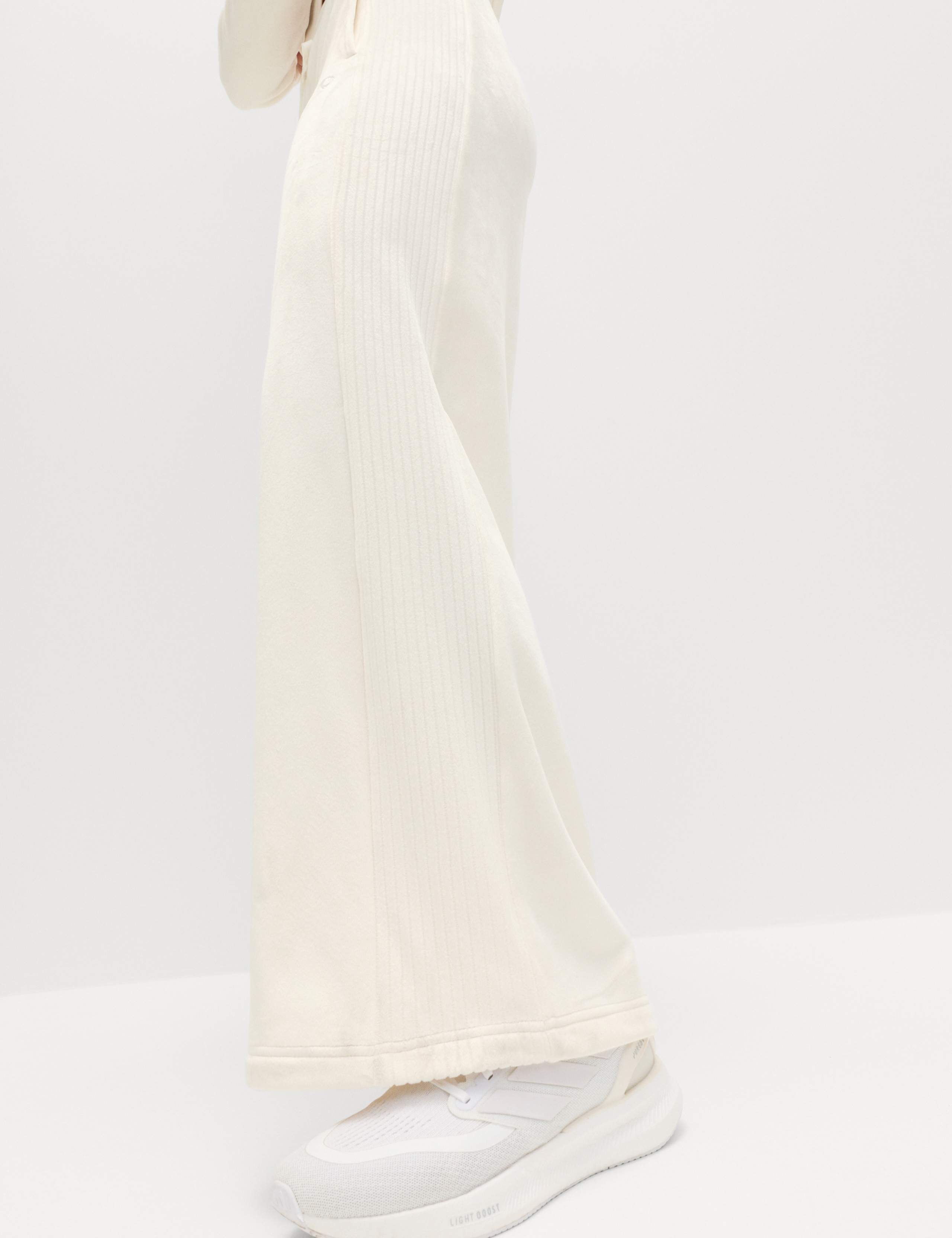 Velour High Waisted Wide Leg Joggers 5 of 6