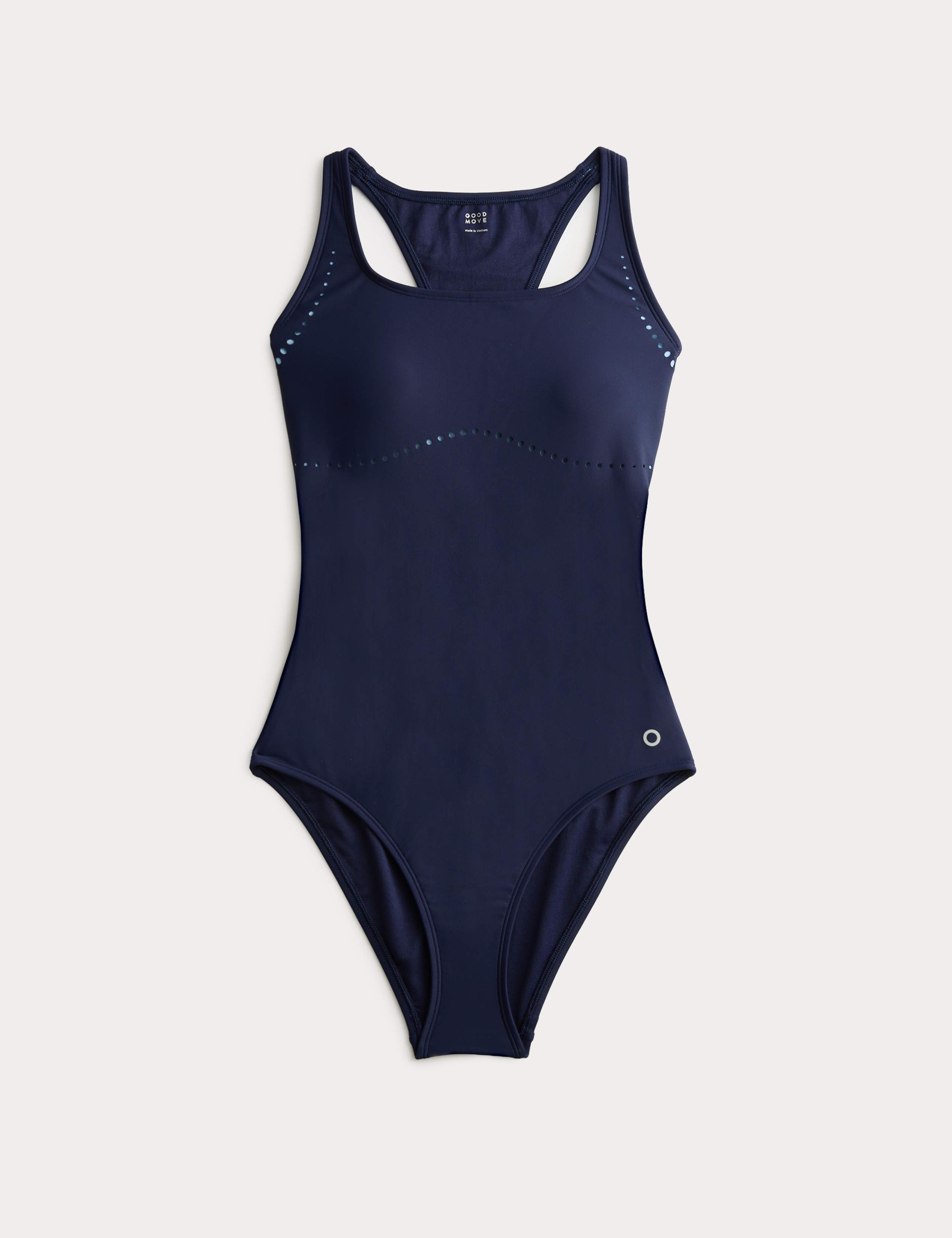 Padded Laser Cut Racer Back Swimsuit 2 of 6