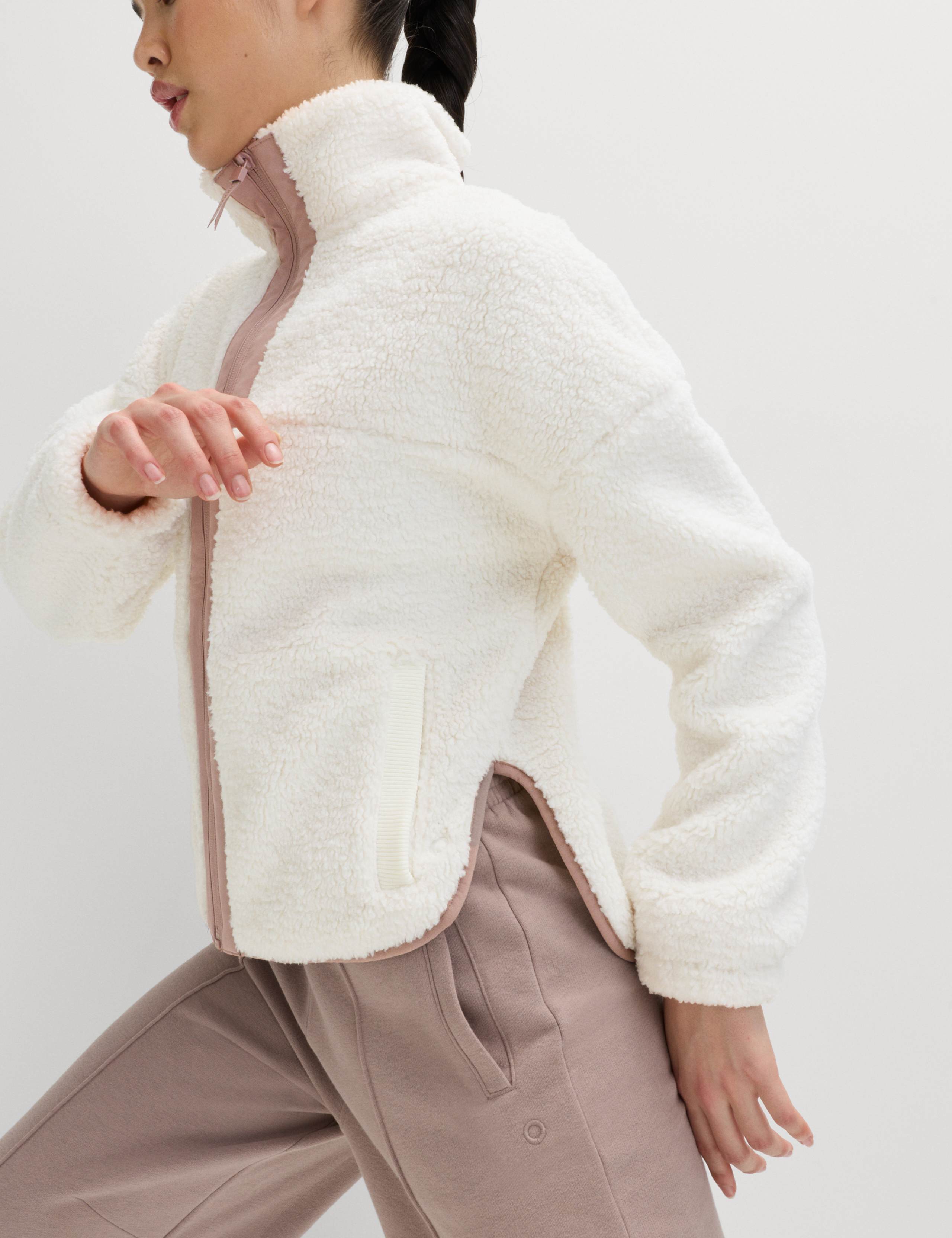 Ultraheat™ Borg Funnel Neck Zip Up Fleece Jacket 6 of 6