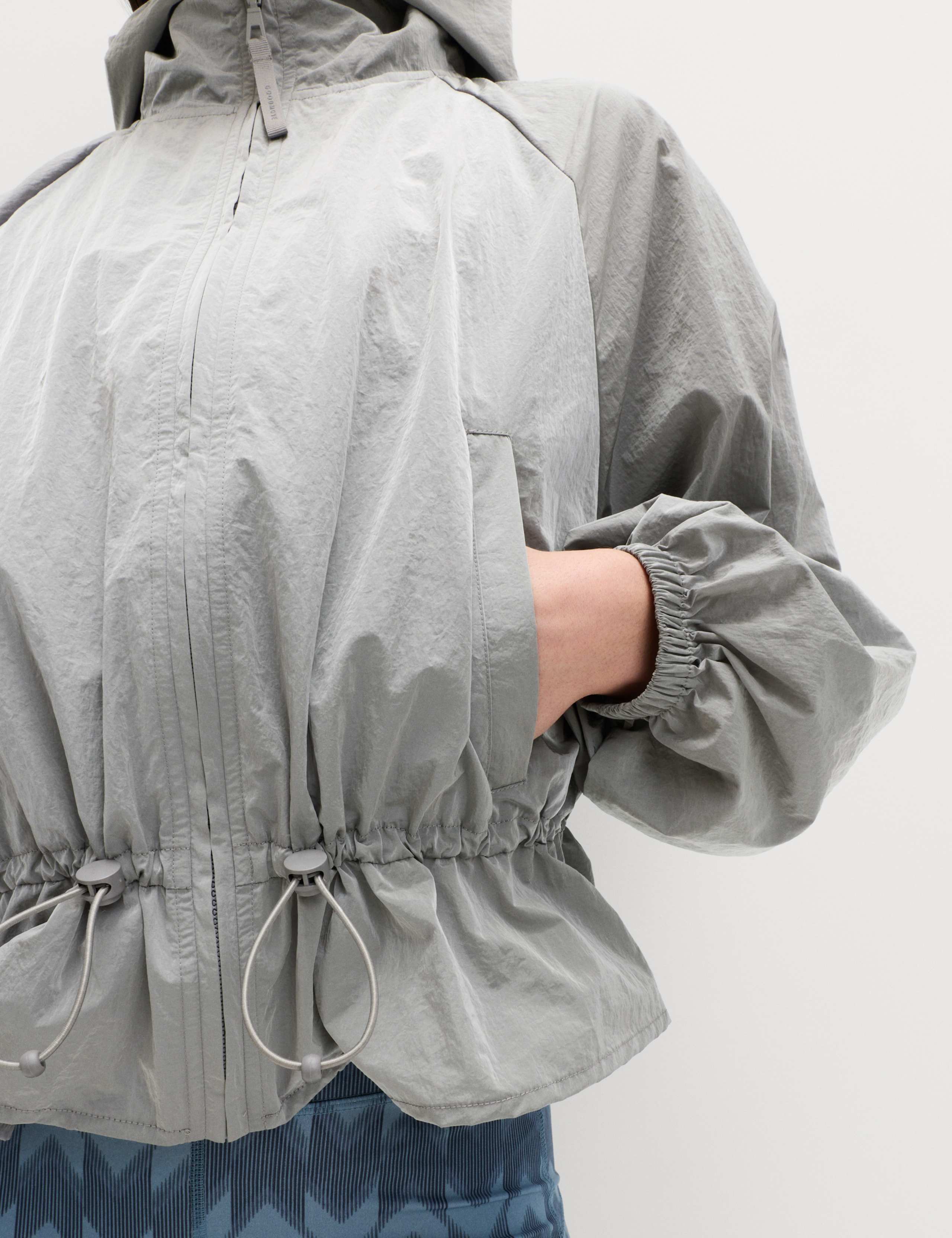 Stormwear™ Woven Metallic Hooded Sports Jacket 4 of 8