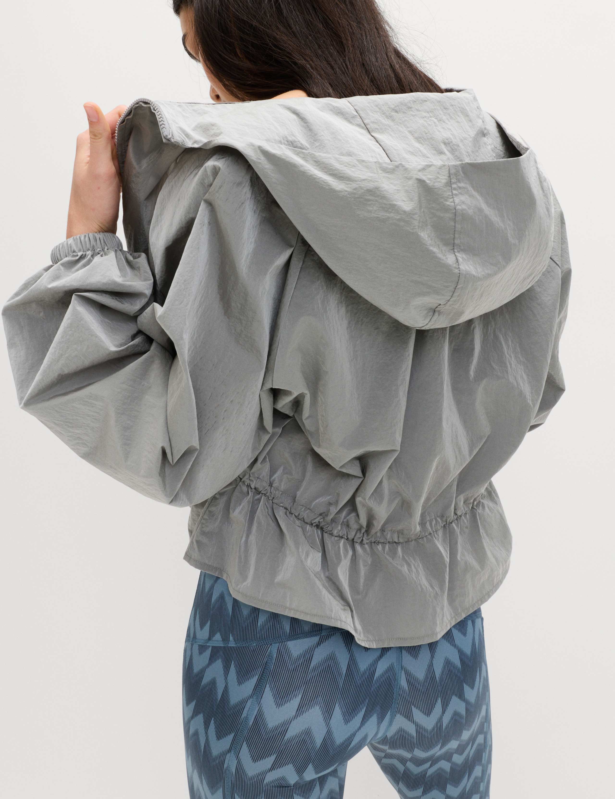 Stormwear™ Woven Metallic Hooded Sports Jacket 6 of 8