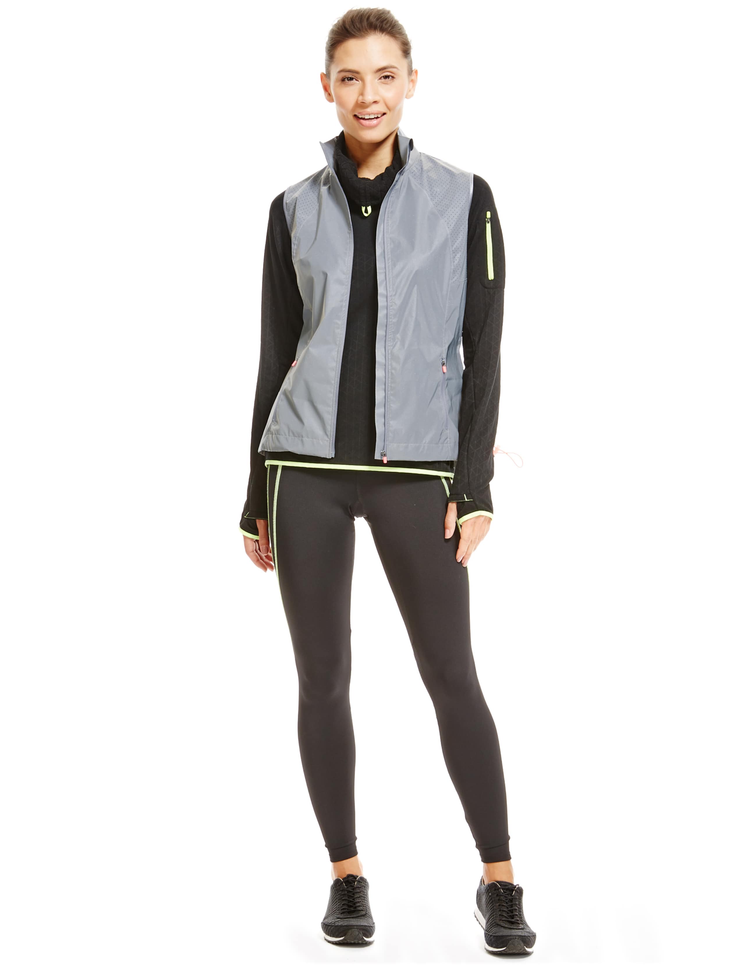 Reflective Showerproof Funnel Neck Gilet 5 of 6