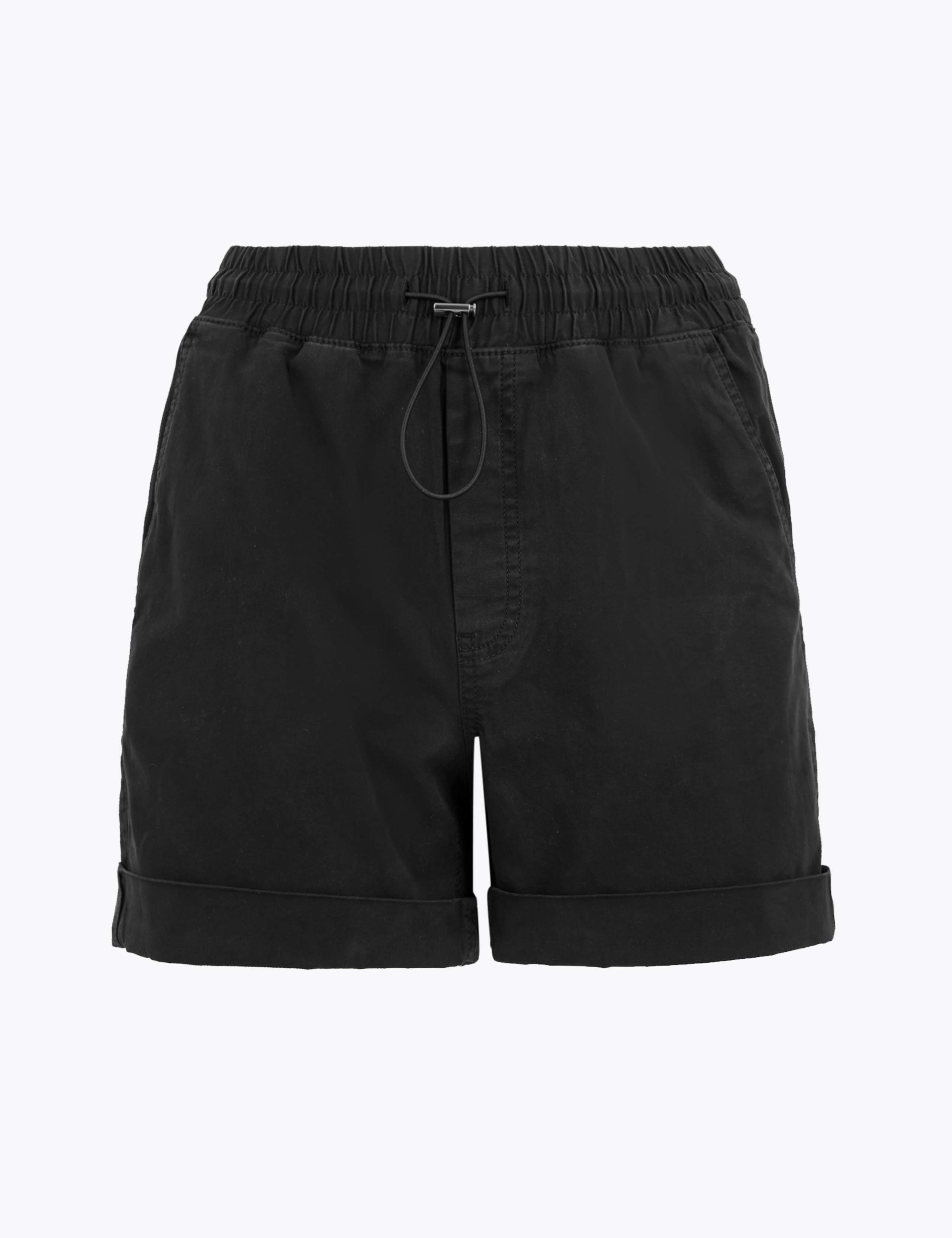 Cotton High Waisted Chino Shorts 1 of 1