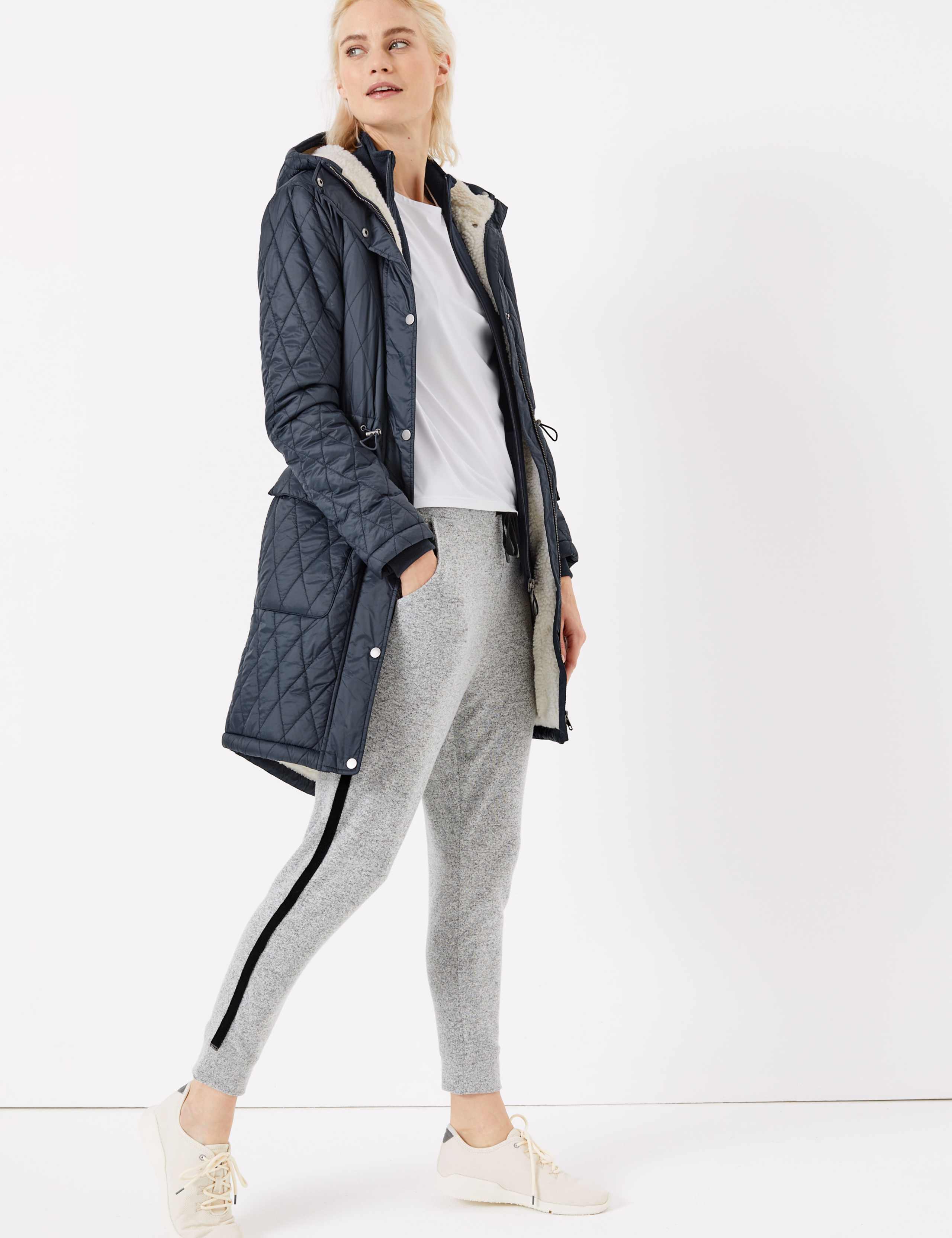 Quilted Borg Lined Parka 3 of 5