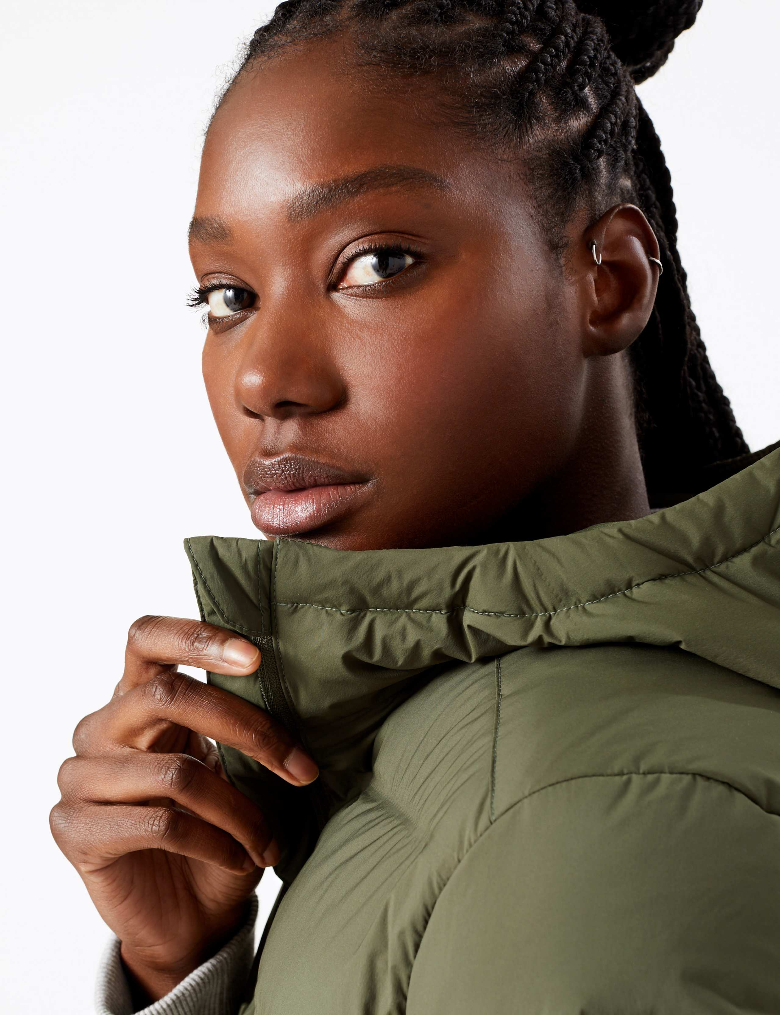 Heatseal Down & Feather Hooded Jacket 6 of 7