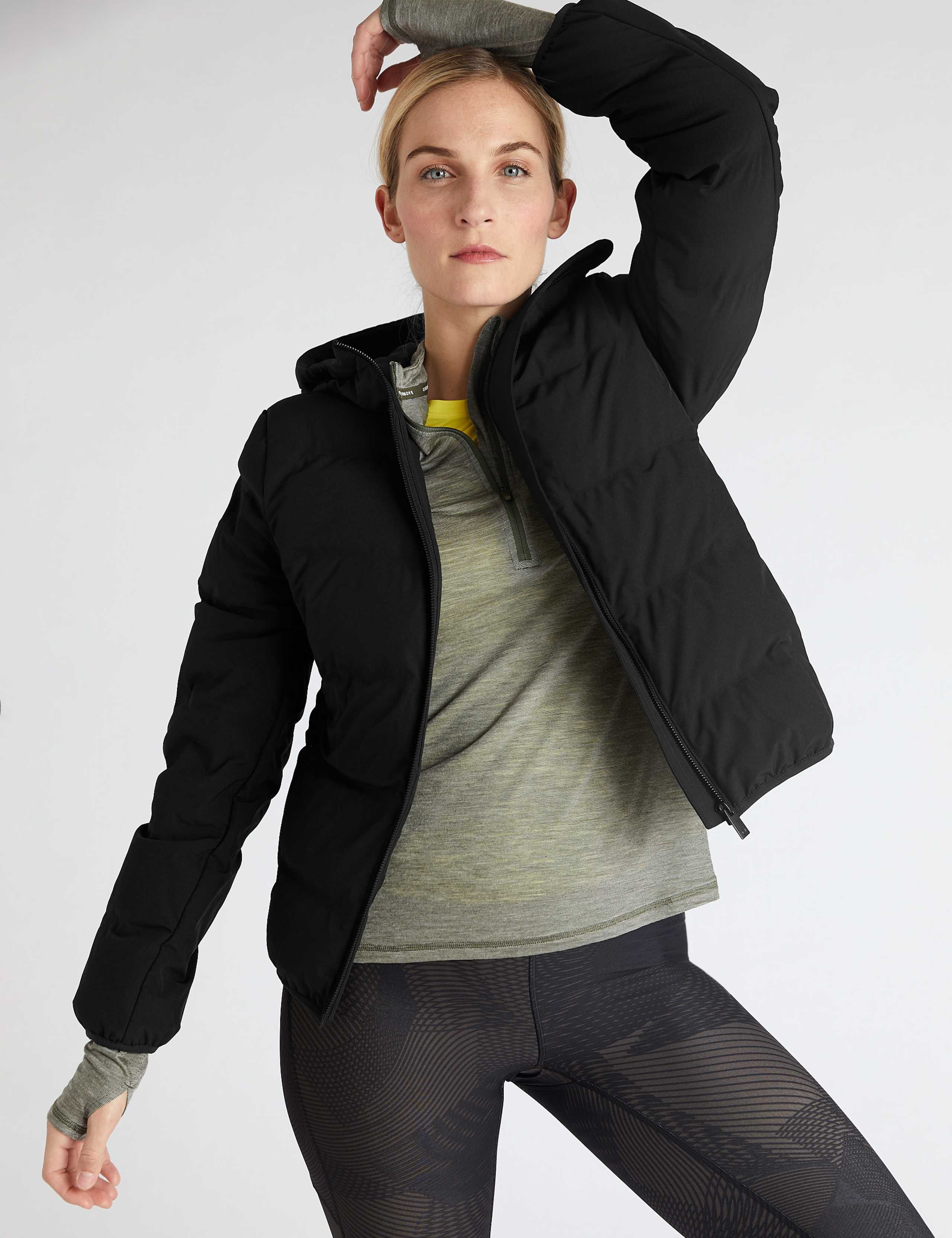 Feather & Down Puffer Zip Up Jacket 1 of 6