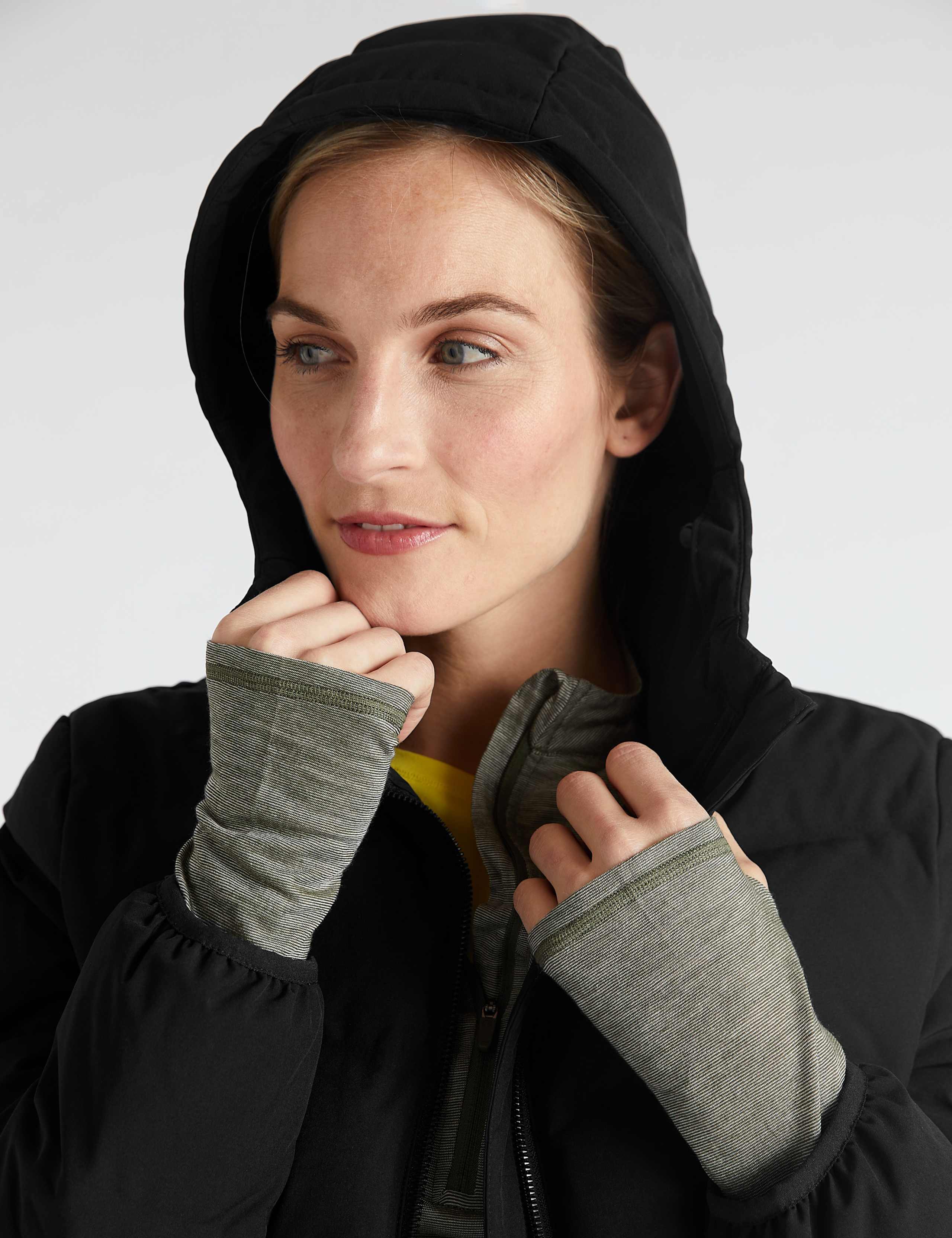 Feather & Down Puffer Zip Up Jacket 3 of 6