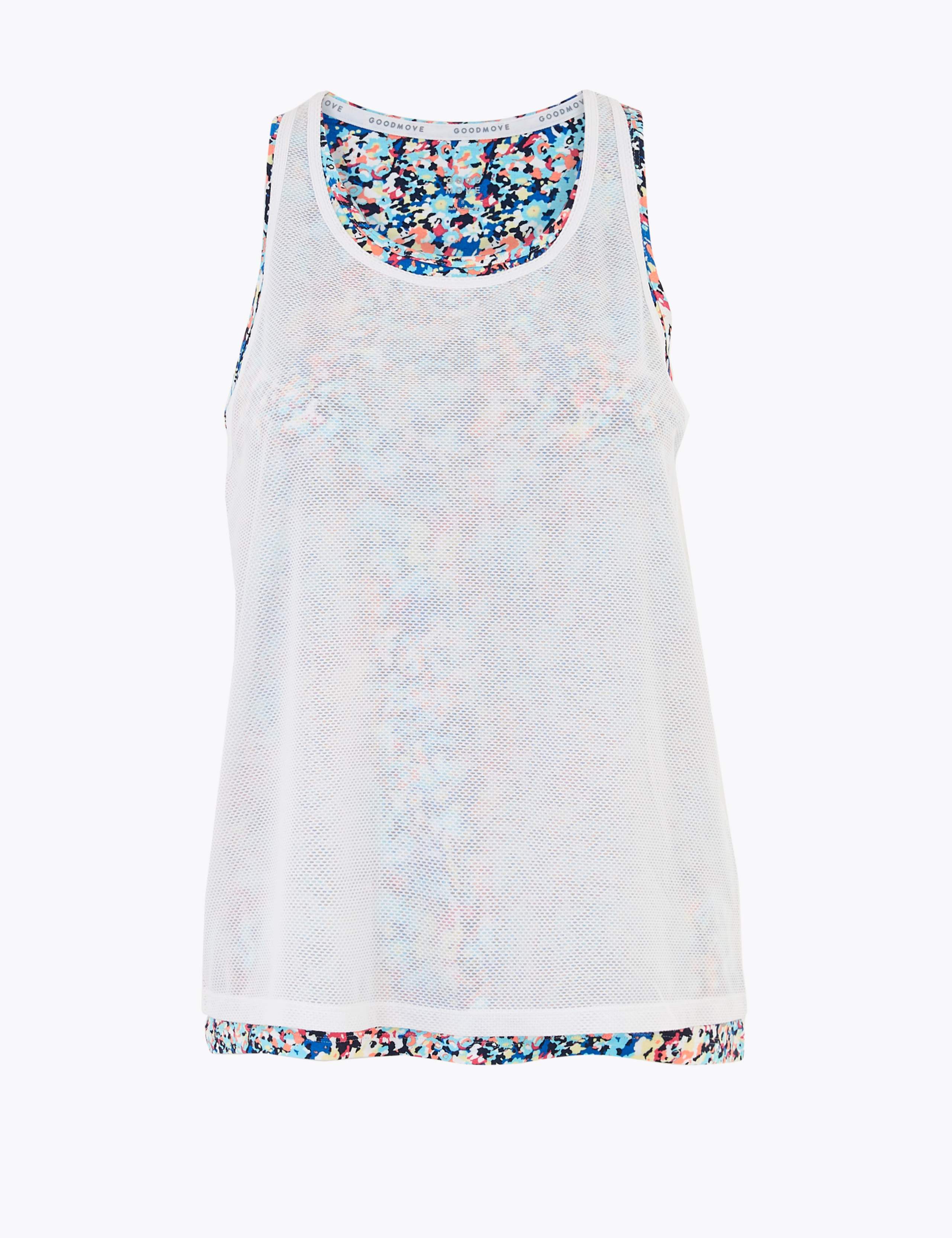 Printed Double Layer Vest 2 of 5