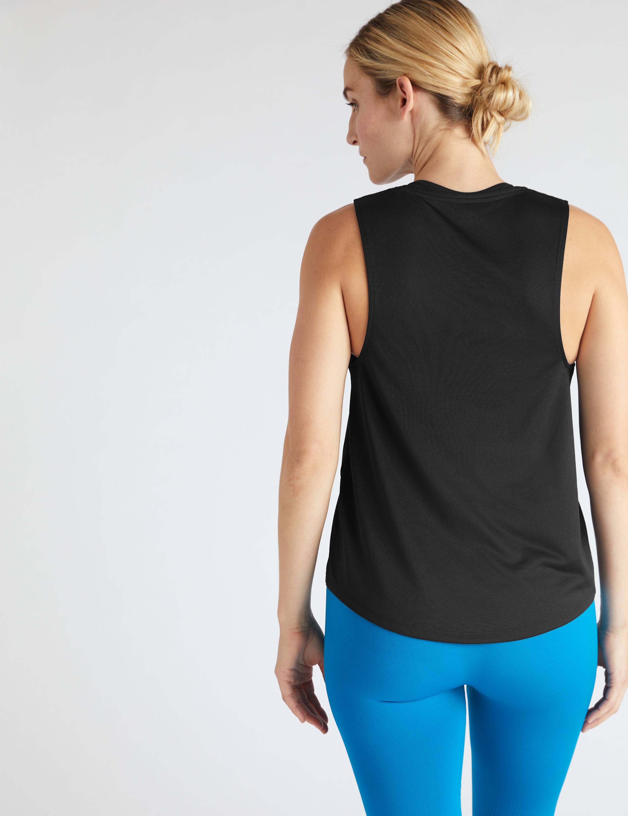 Mesh Back Relaxed Vest Top 4 of 7