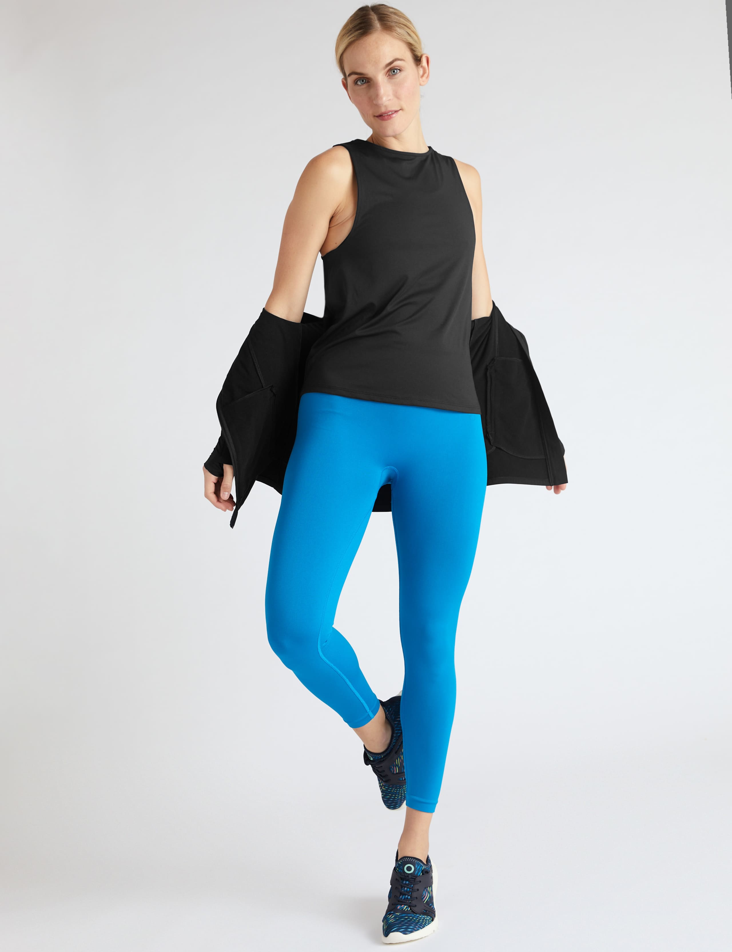 Mesh Back Relaxed Vest Top 5 of 7