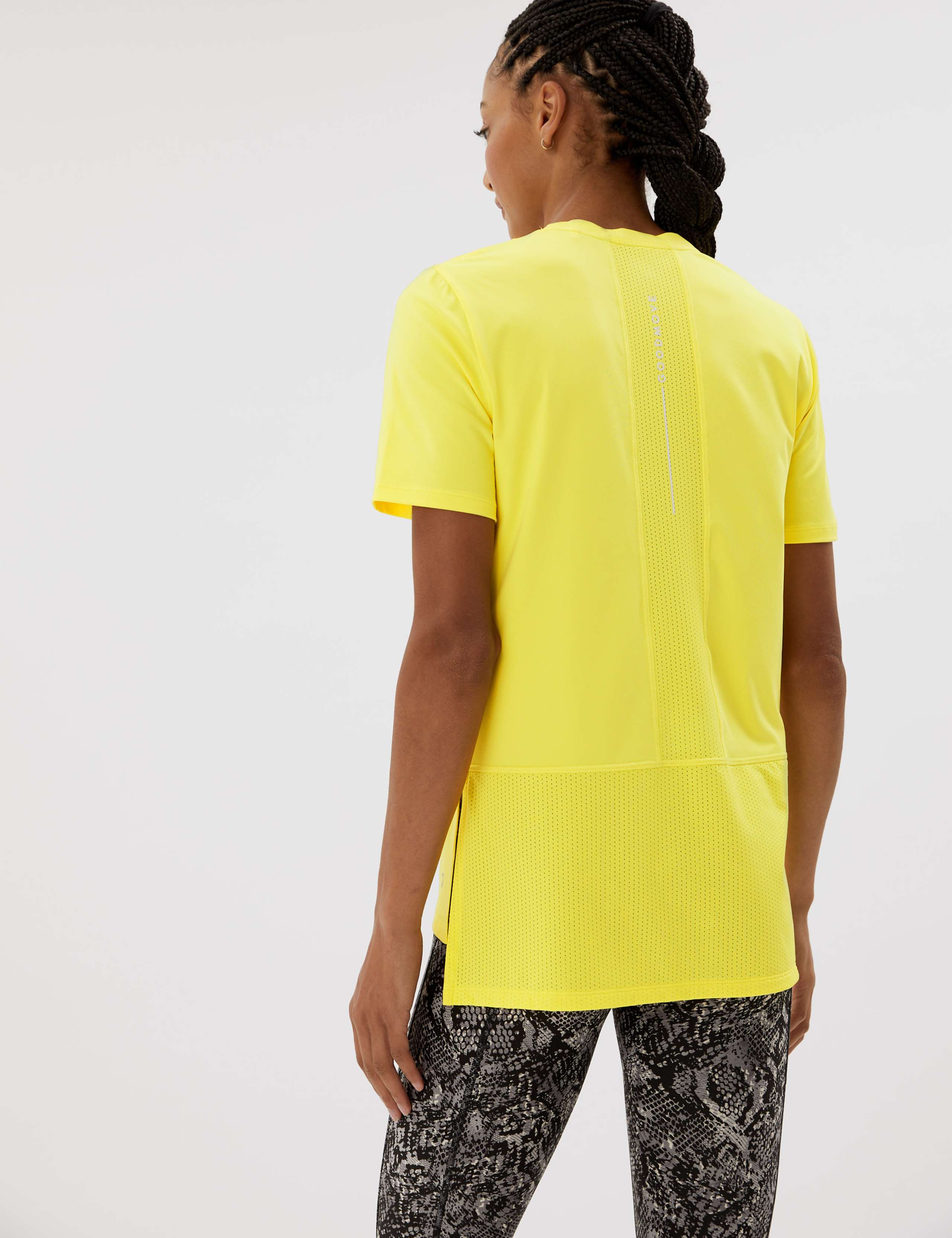 Scoop Neck Mesh Back T-Shirt 6 of 7