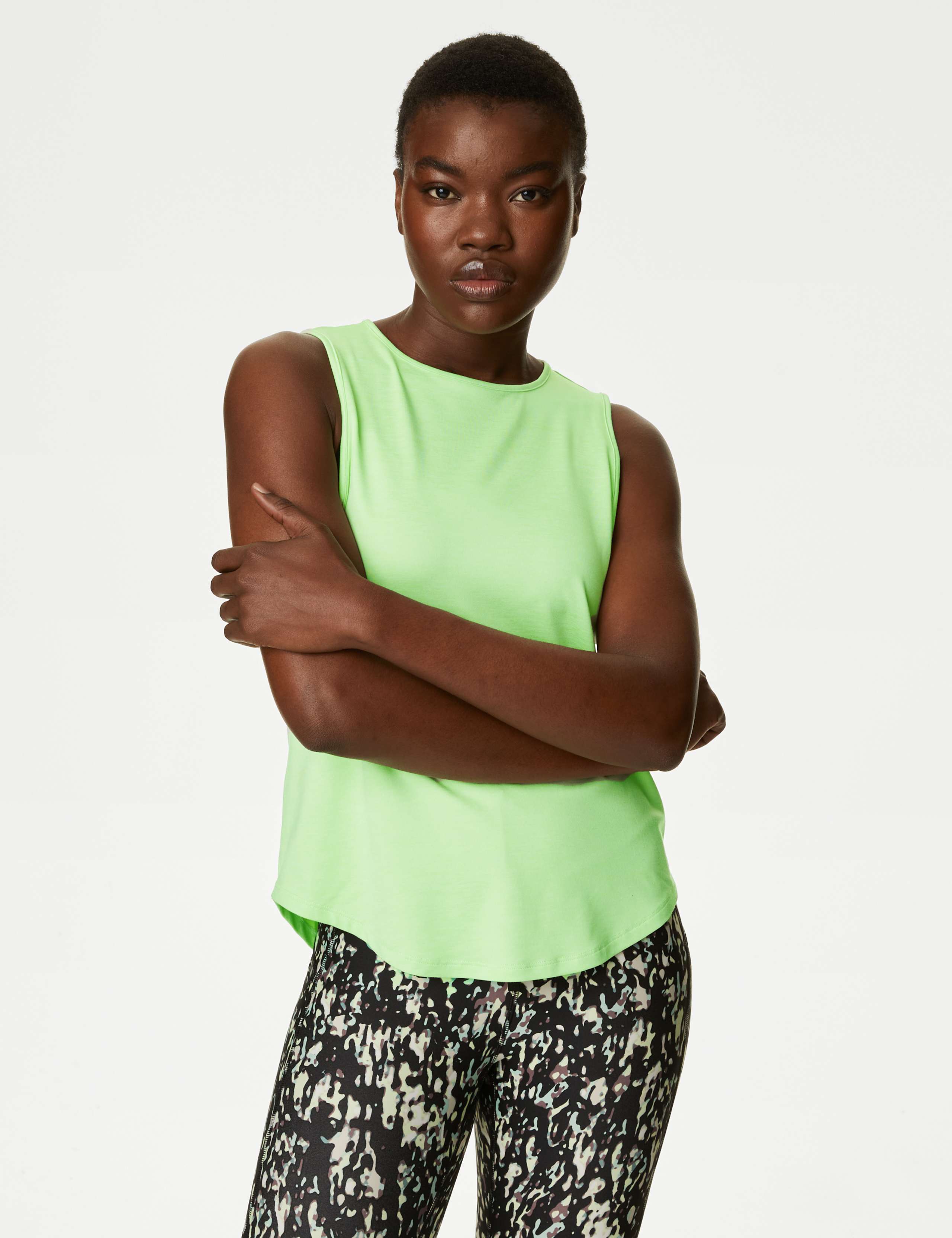 Scoop Neck Relaxed Vest Top 4 of 6