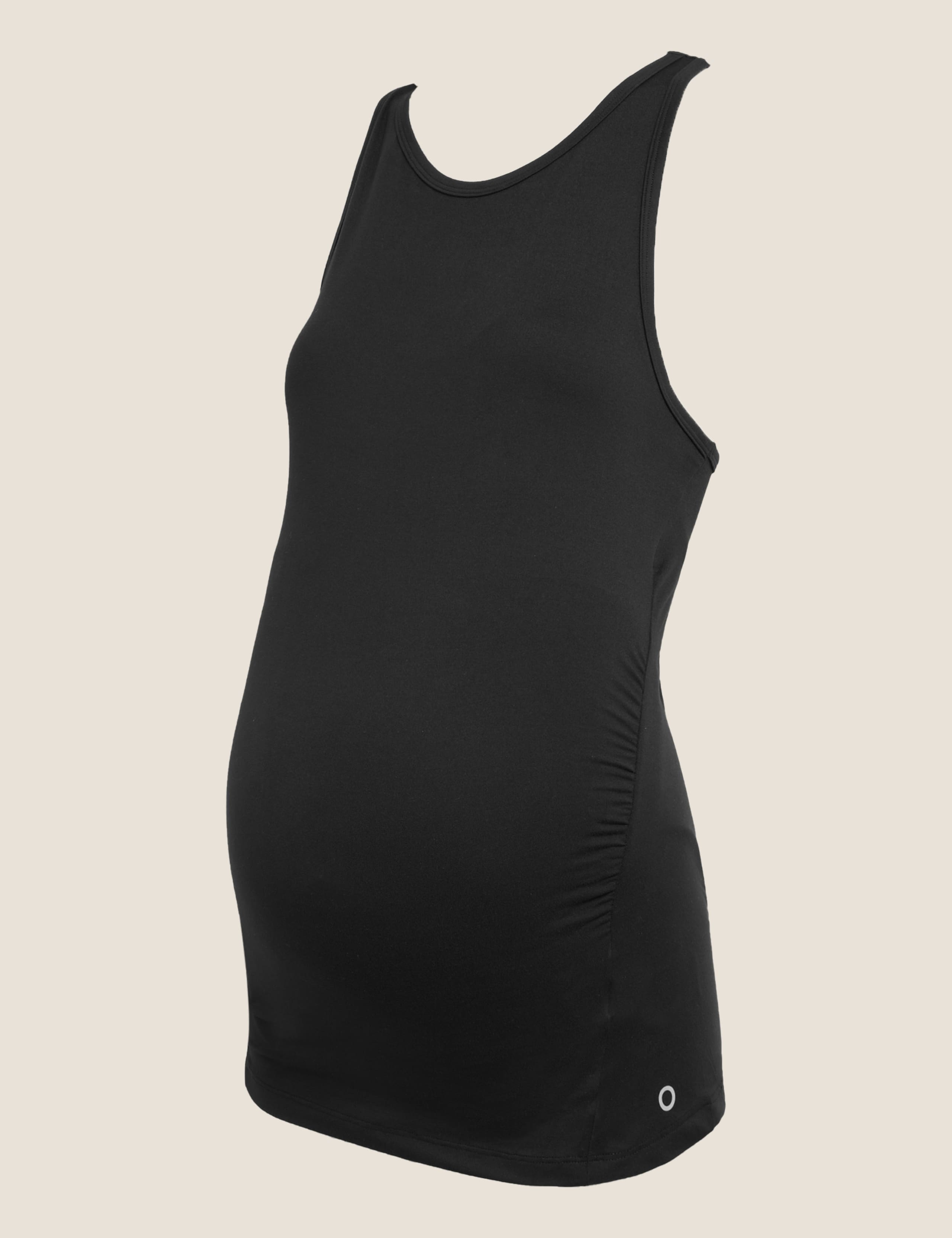 Maternity Scoop Neck Sleeveless Vest Top 2 of 7