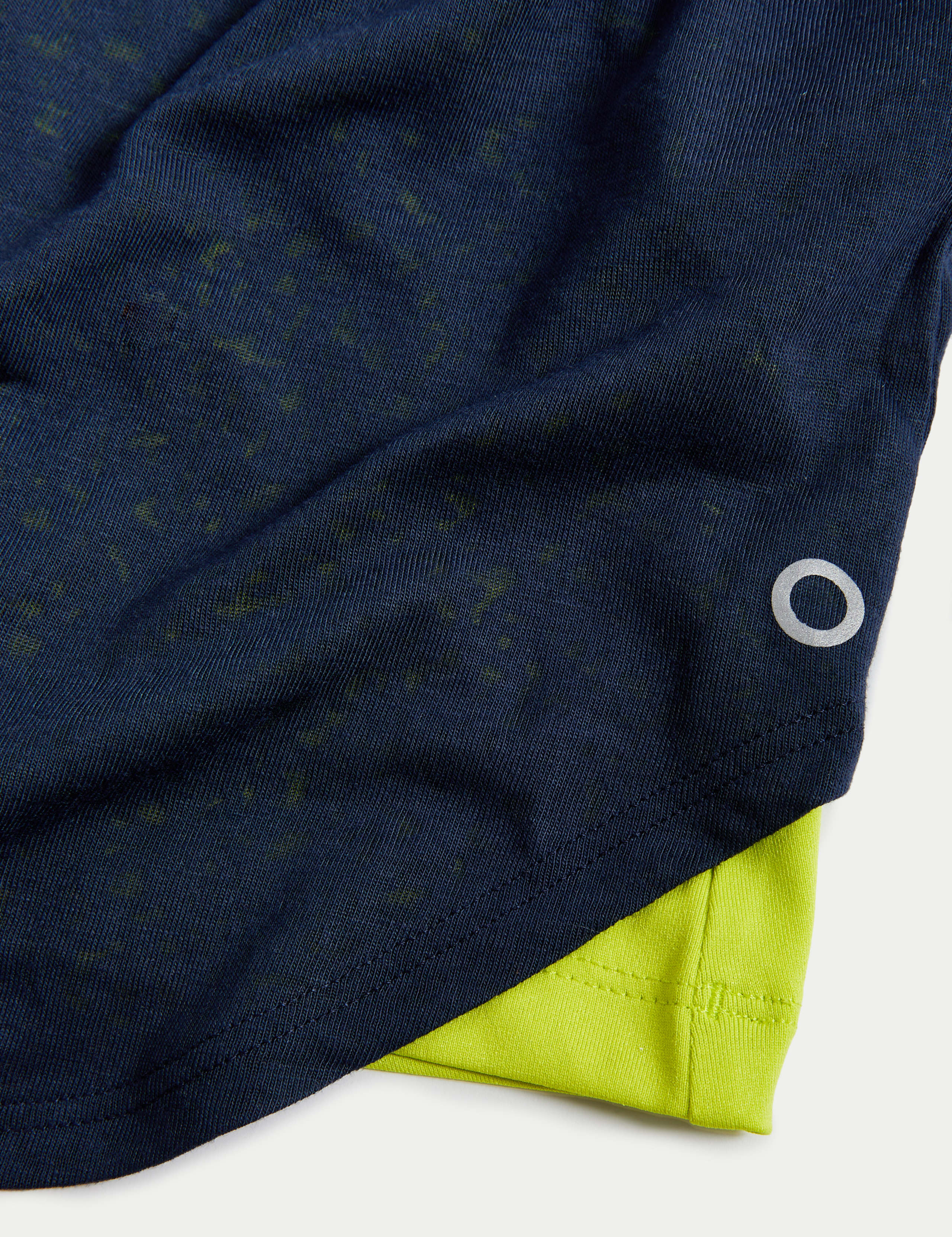 Scoop Neck Double Layer Strappy T-Shirt 6 of 6