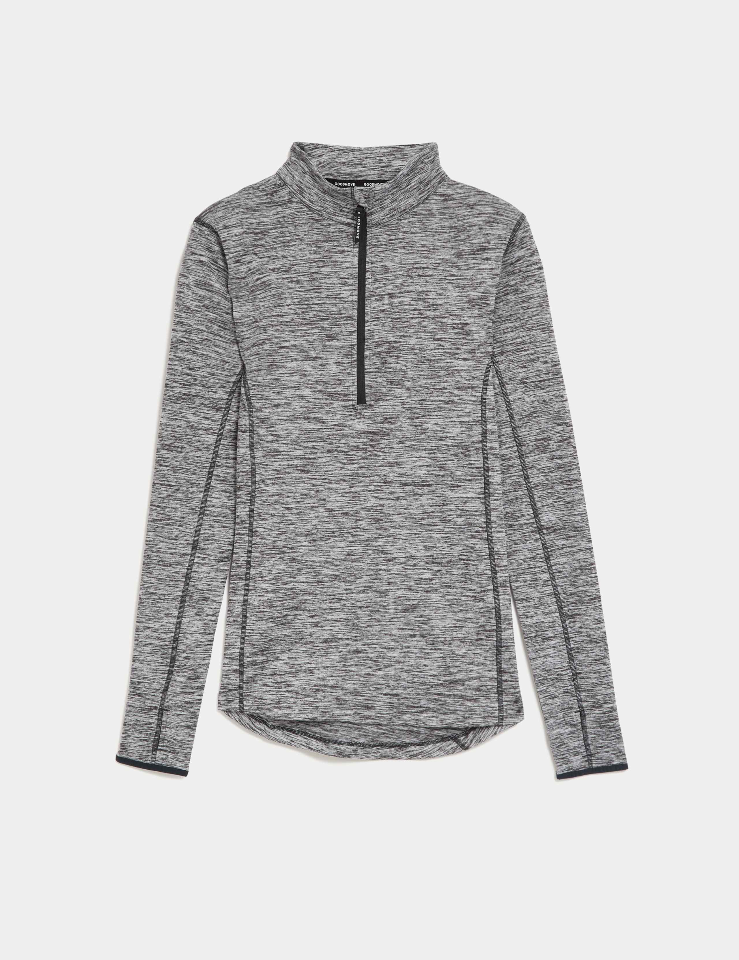 Funnel Neck Half Zip Running Top 2 of 7