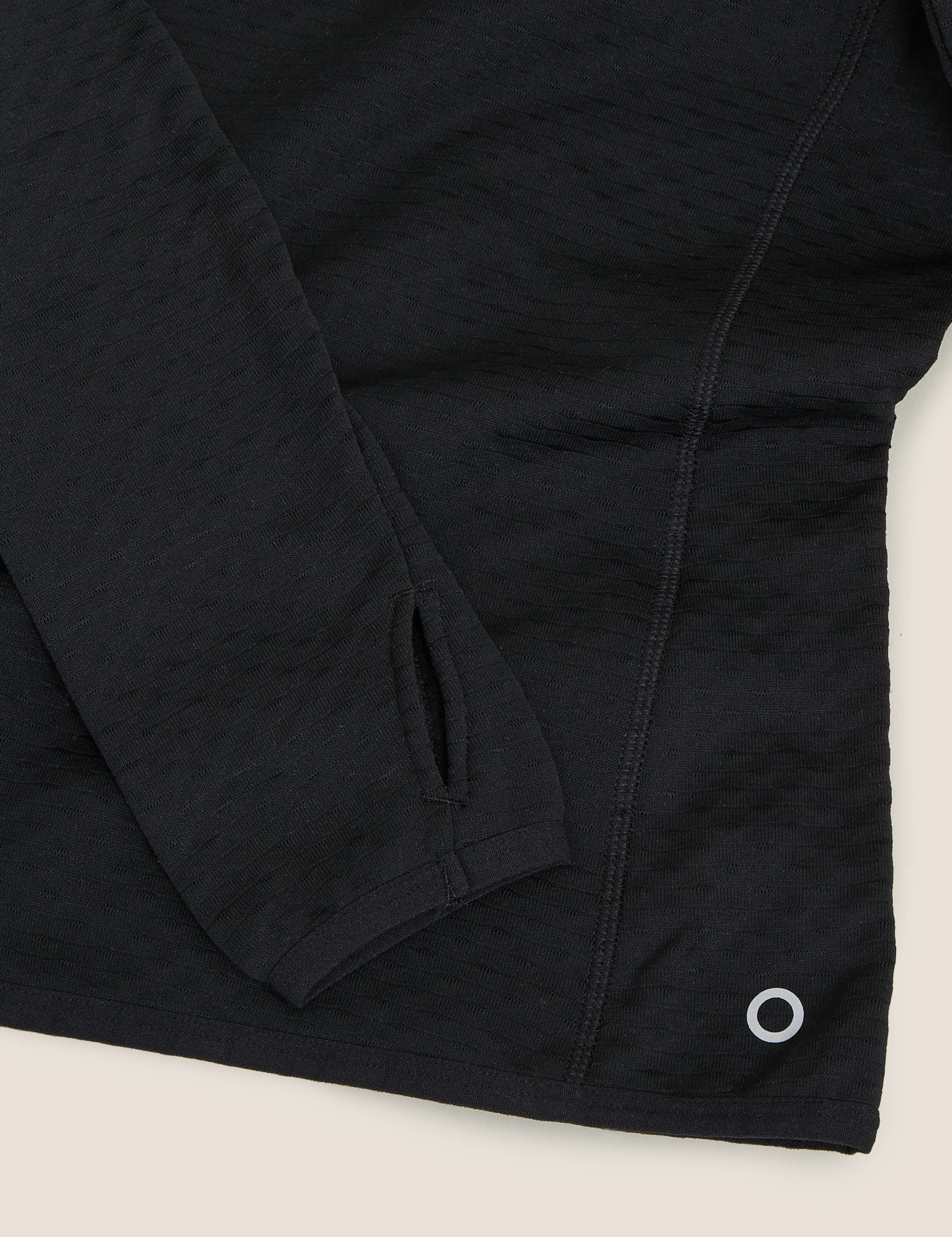 Thermal Hooded Long Sleeve Running Top 5 of 5