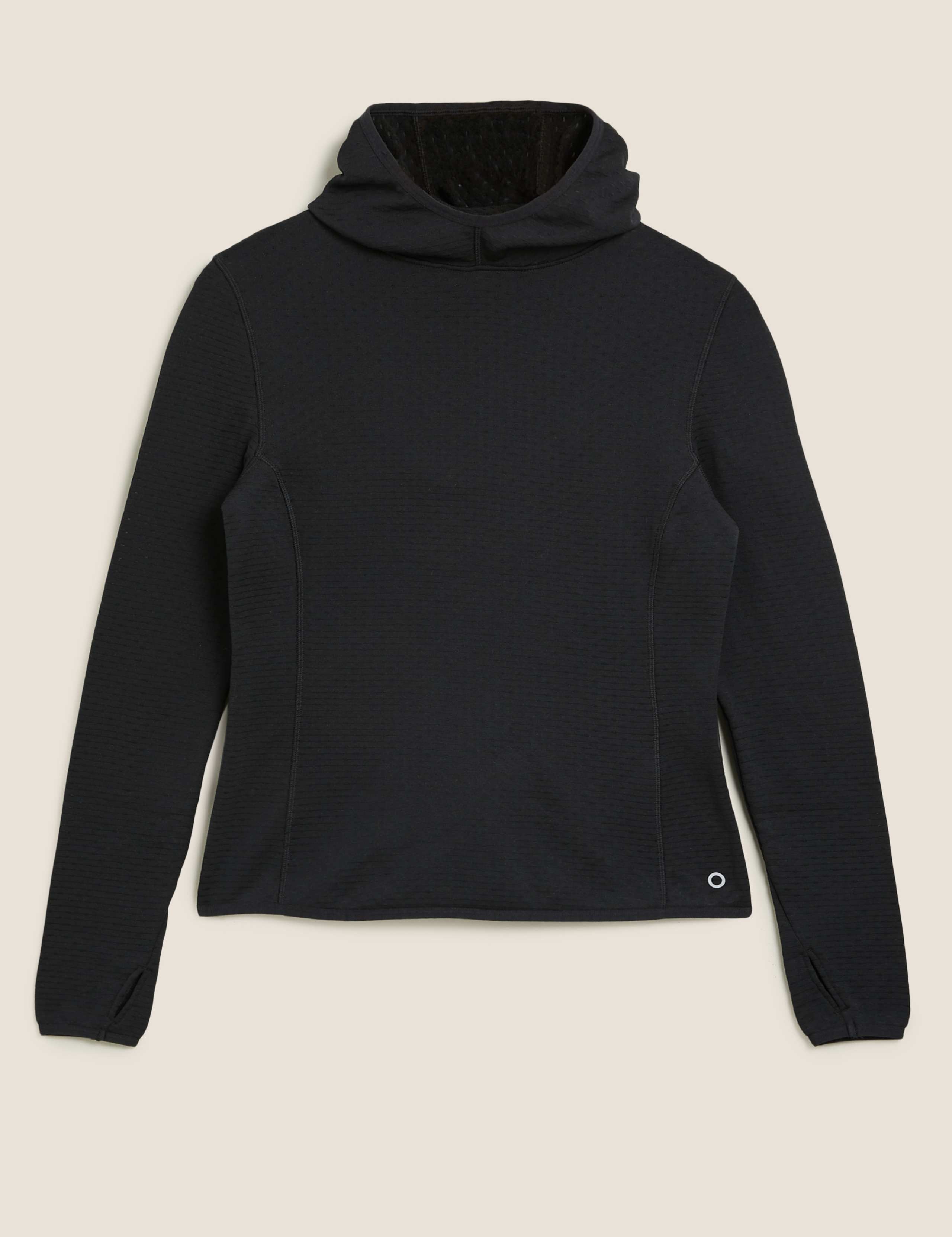 Thermal Hooded Long Sleeve Running Top 2 of 5