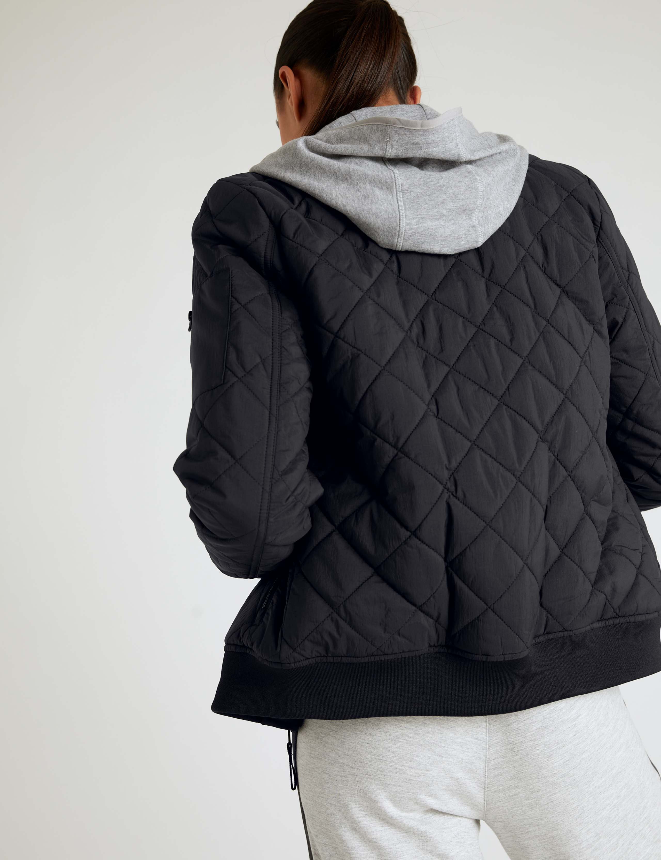 Quilted Borg Lined Bomber Jacket 4 of 6