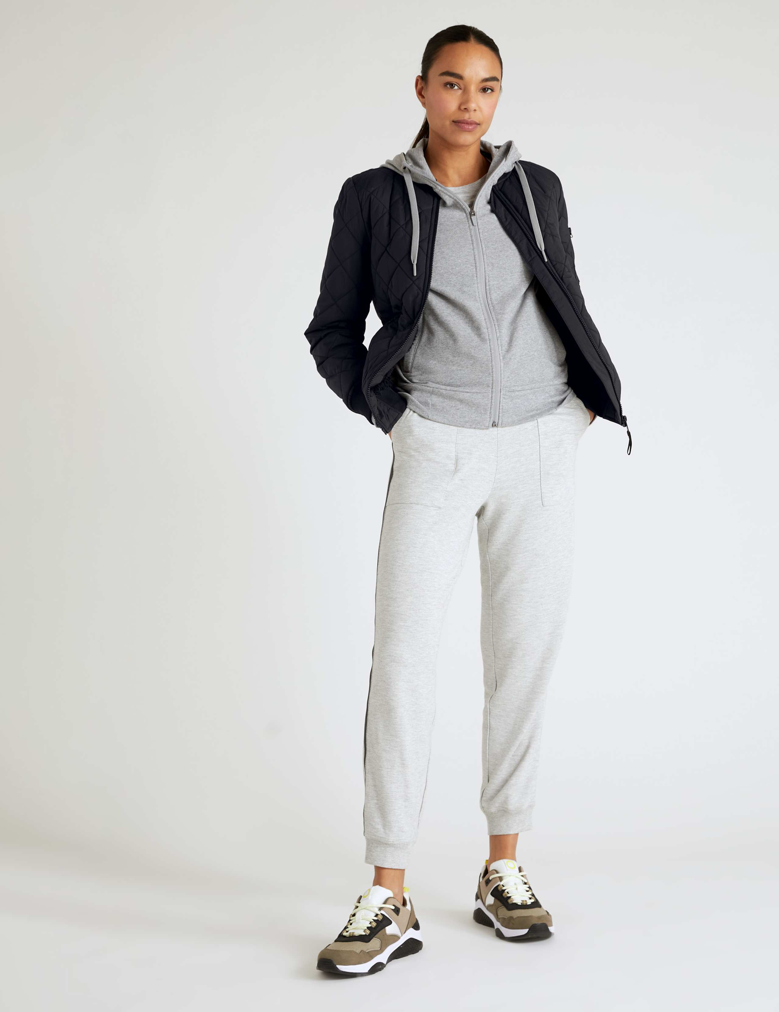 Quilted Borg Lined Bomber Jacket 5 of 6