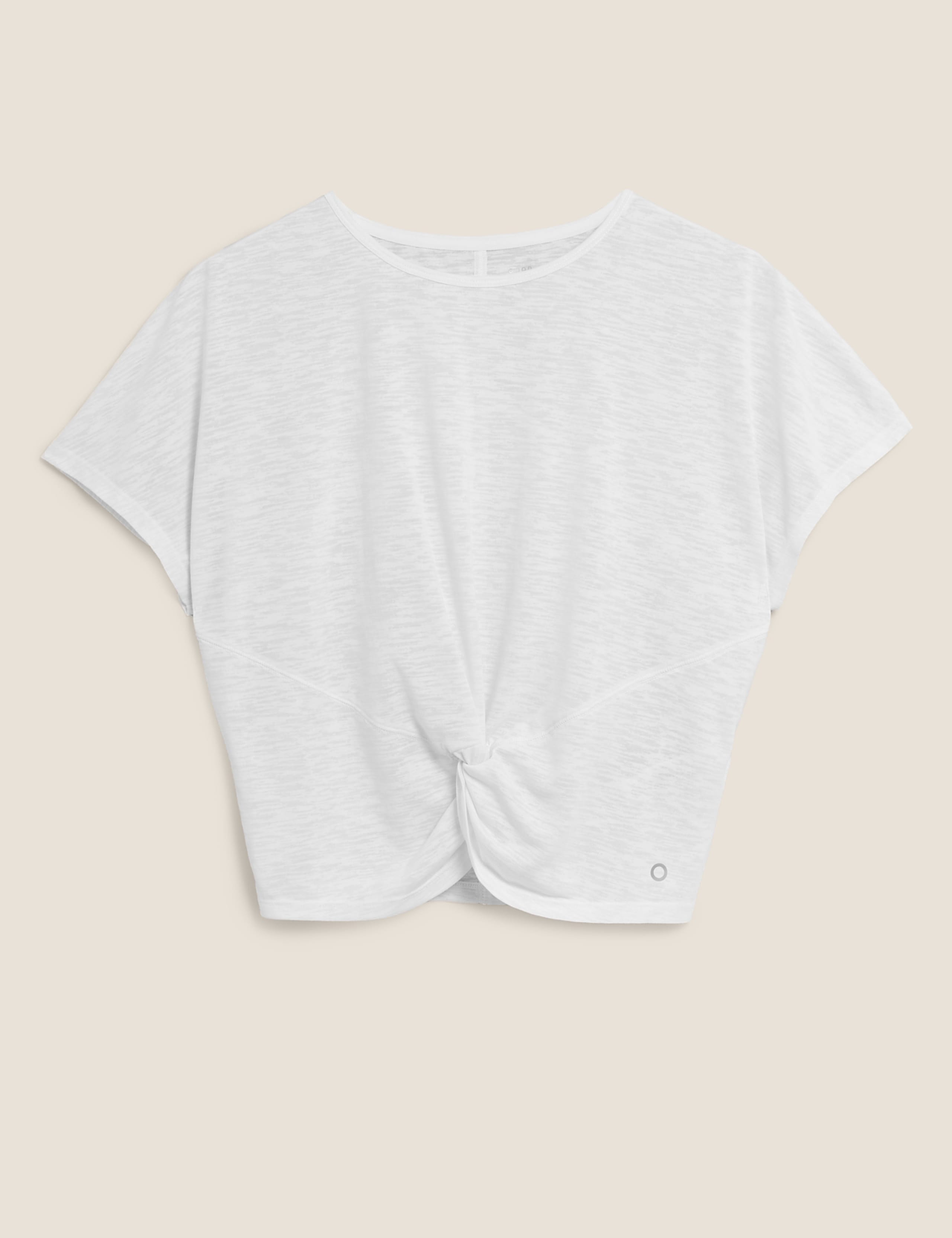 Lightweight Twist Front Cropped Top 2 of 7