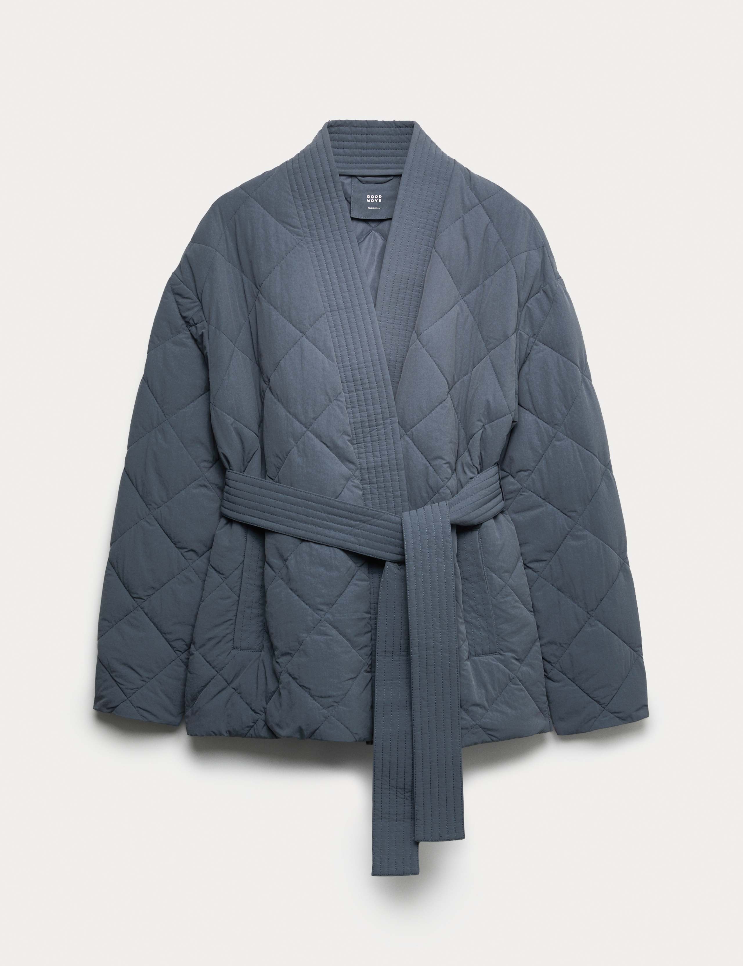 Stormwear™ Quilted Longline Wrap Jacket 2 of 5