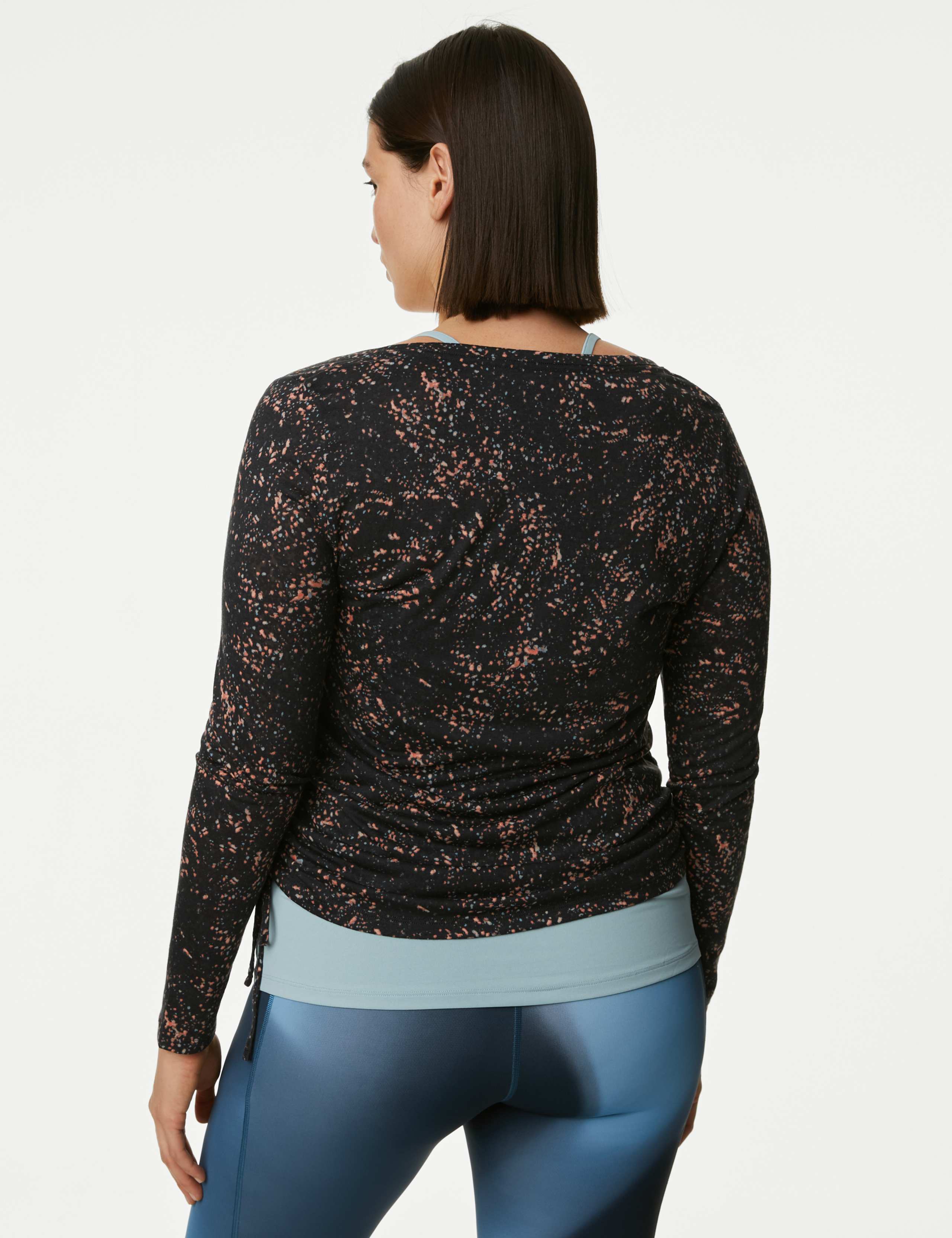 Scoop Neck Strappy Double Layer Top 6 of 10