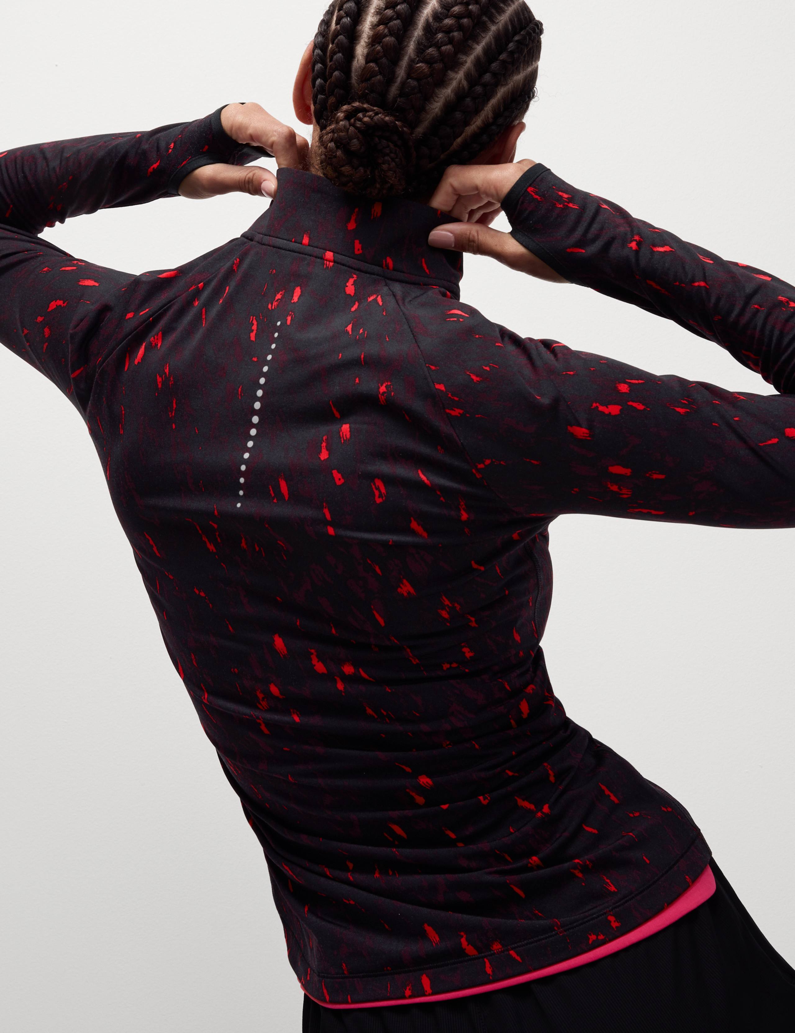 Ultraheat™ Printed Half Zip Running Top 7 of 8