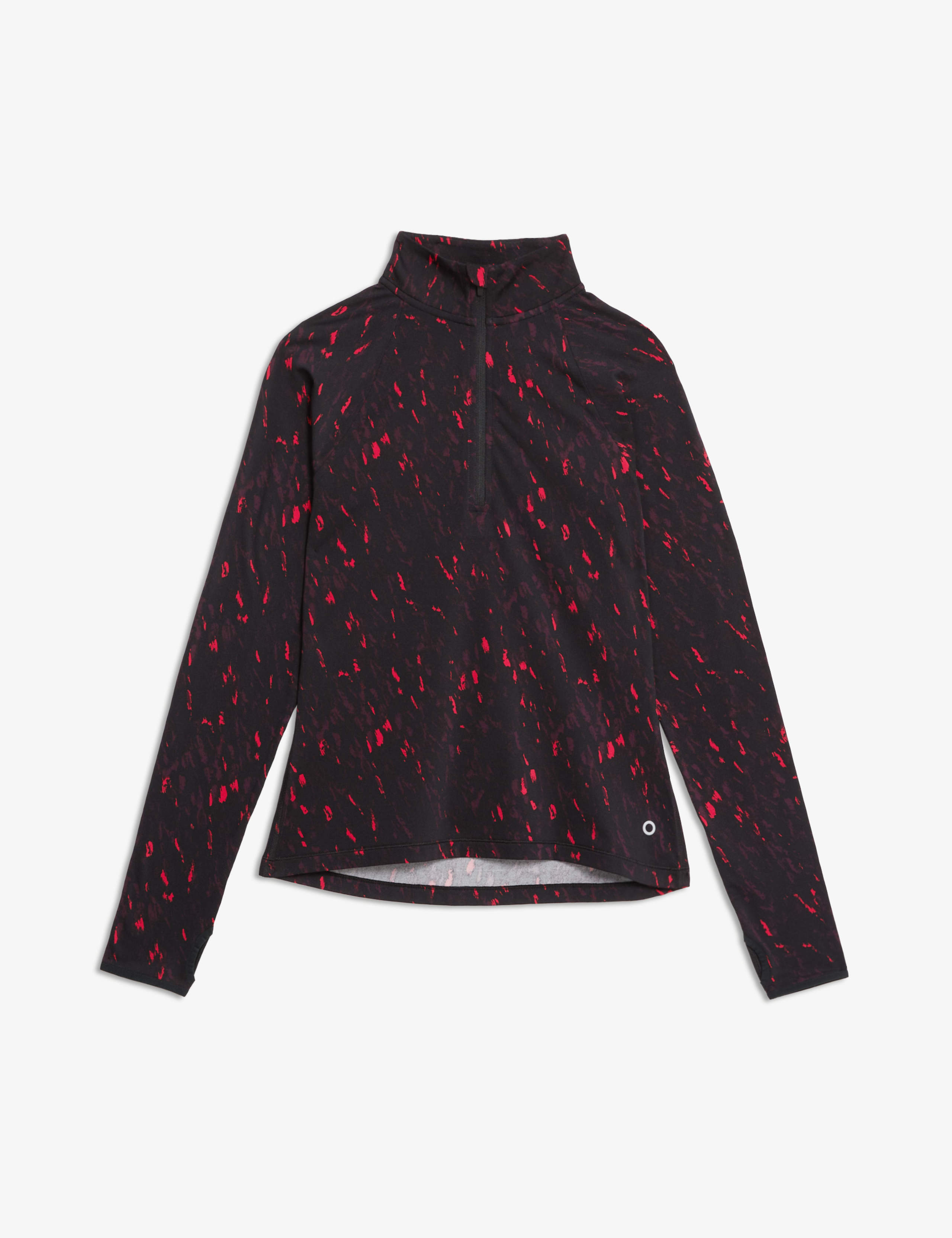 Ultraheat™ Printed Half Zip Running Top 2 of 8