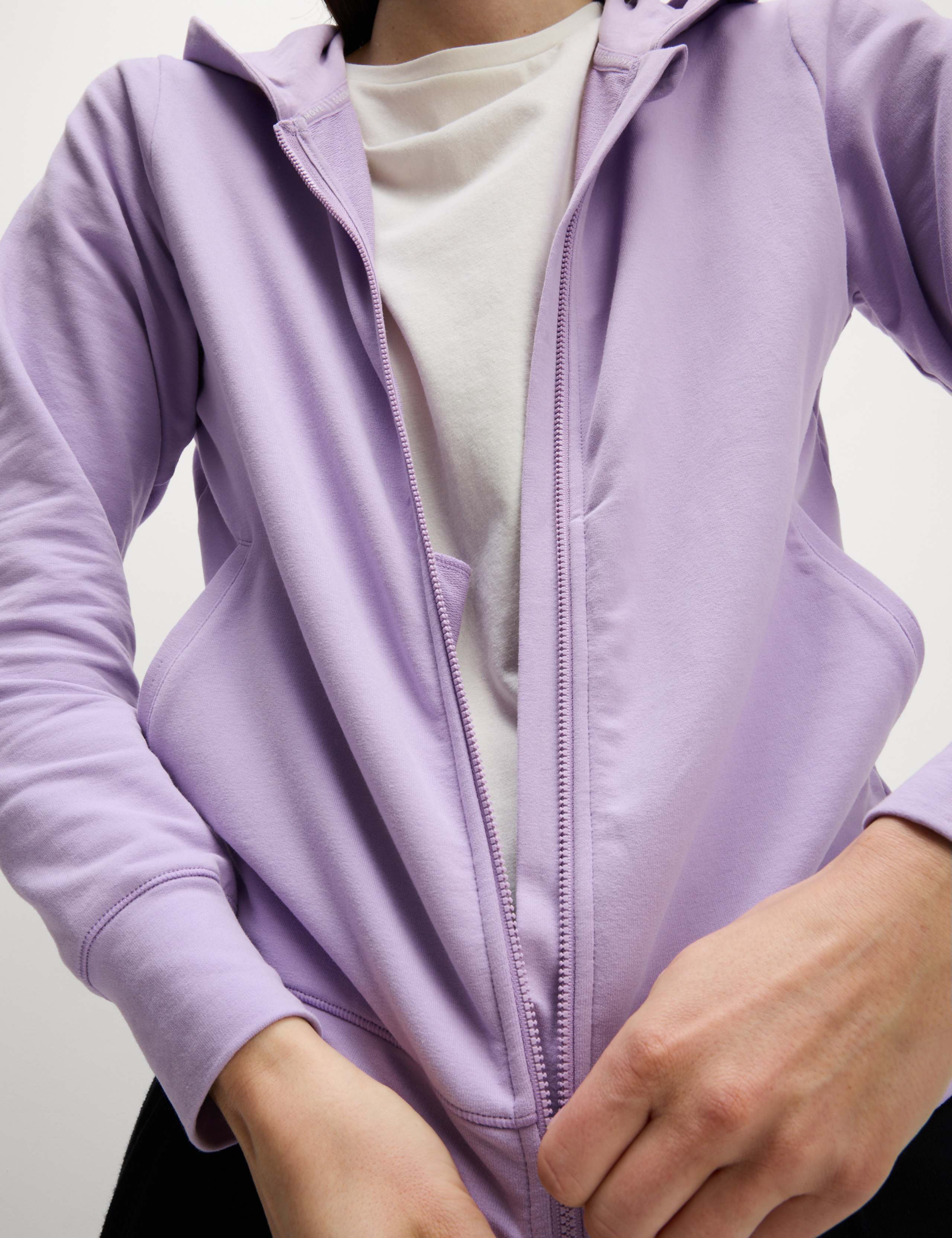 Cotton Rich Relaxed Zip Up Hoodie 3 of 8