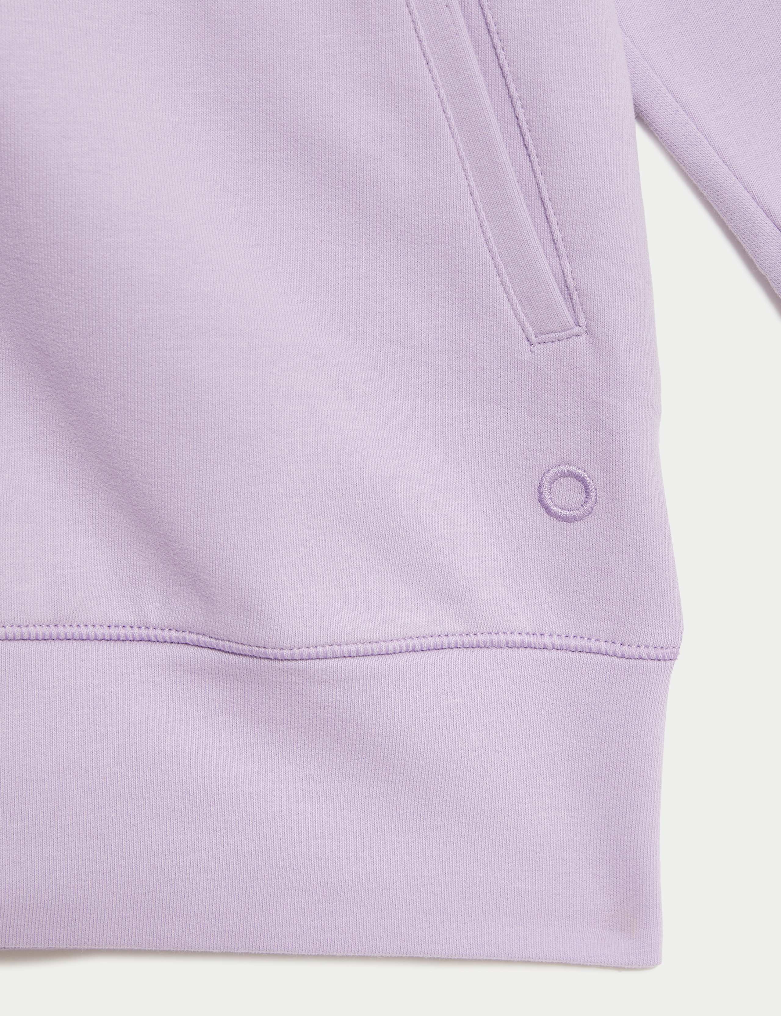 Cotton Rich Relaxed Zip Up Hoodie 8 of 8