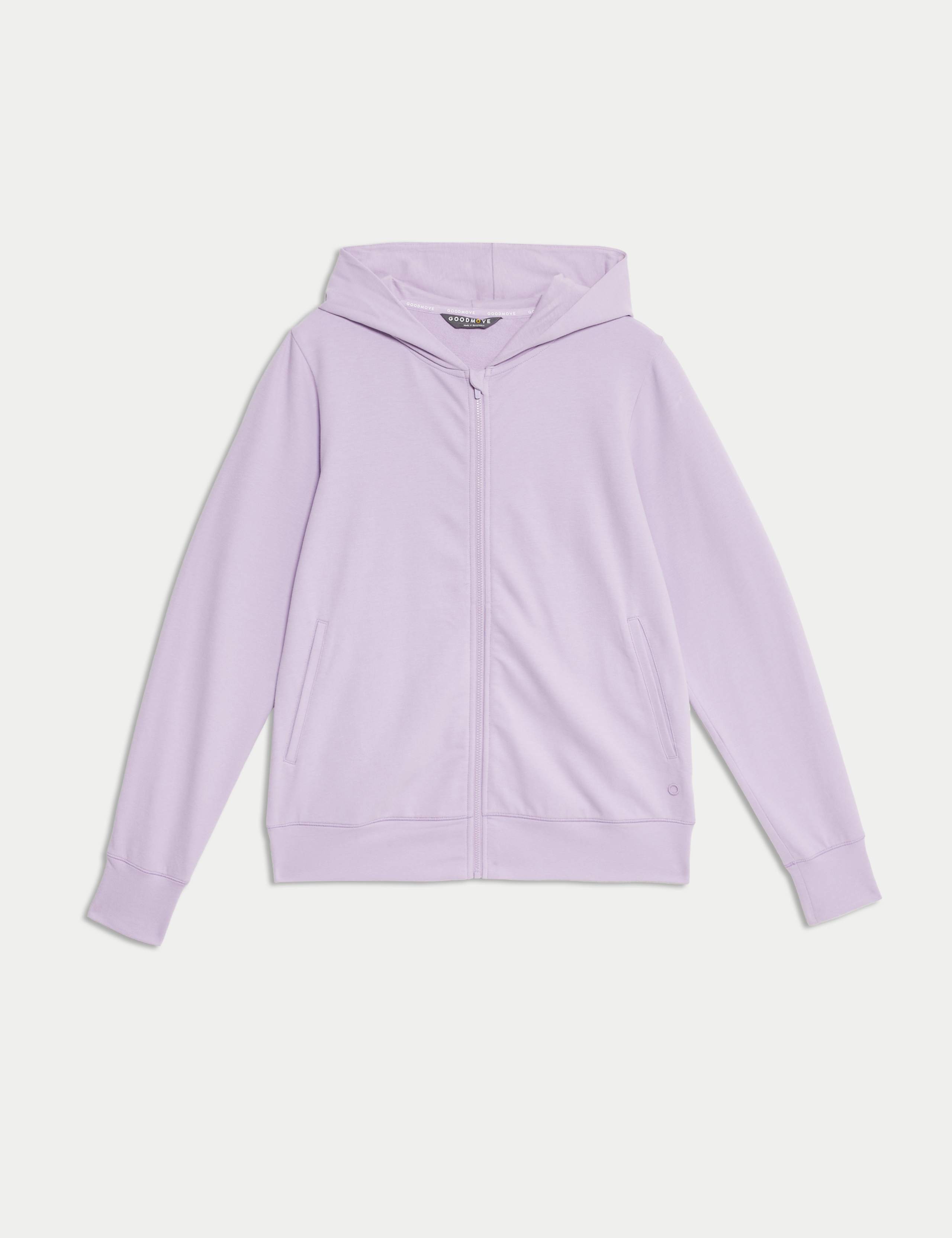 Cotton Rich Relaxed Zip Up Hoodie 2 of 8