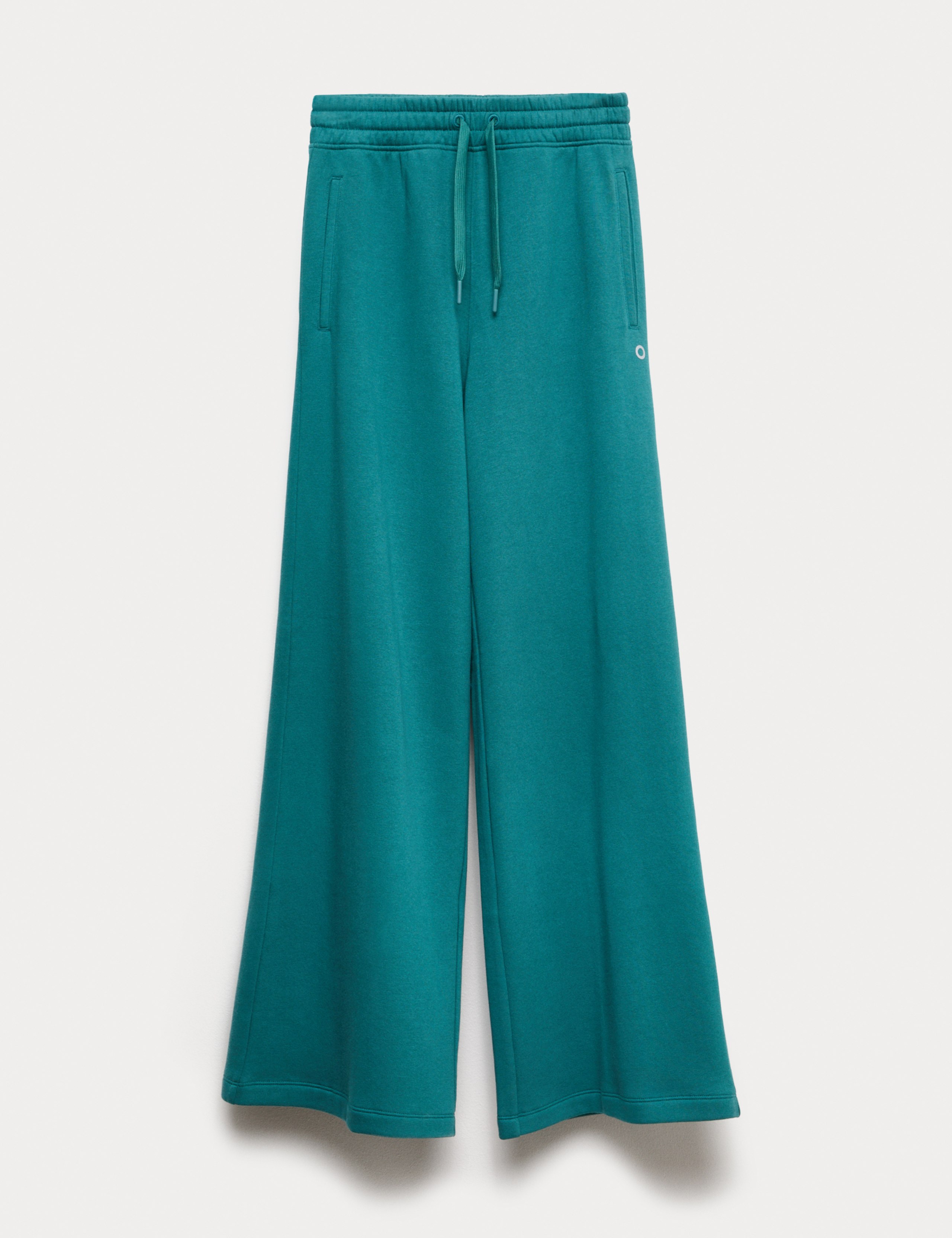 Cotton Rich High Waisted Wide Leg Joggers 2 of 6