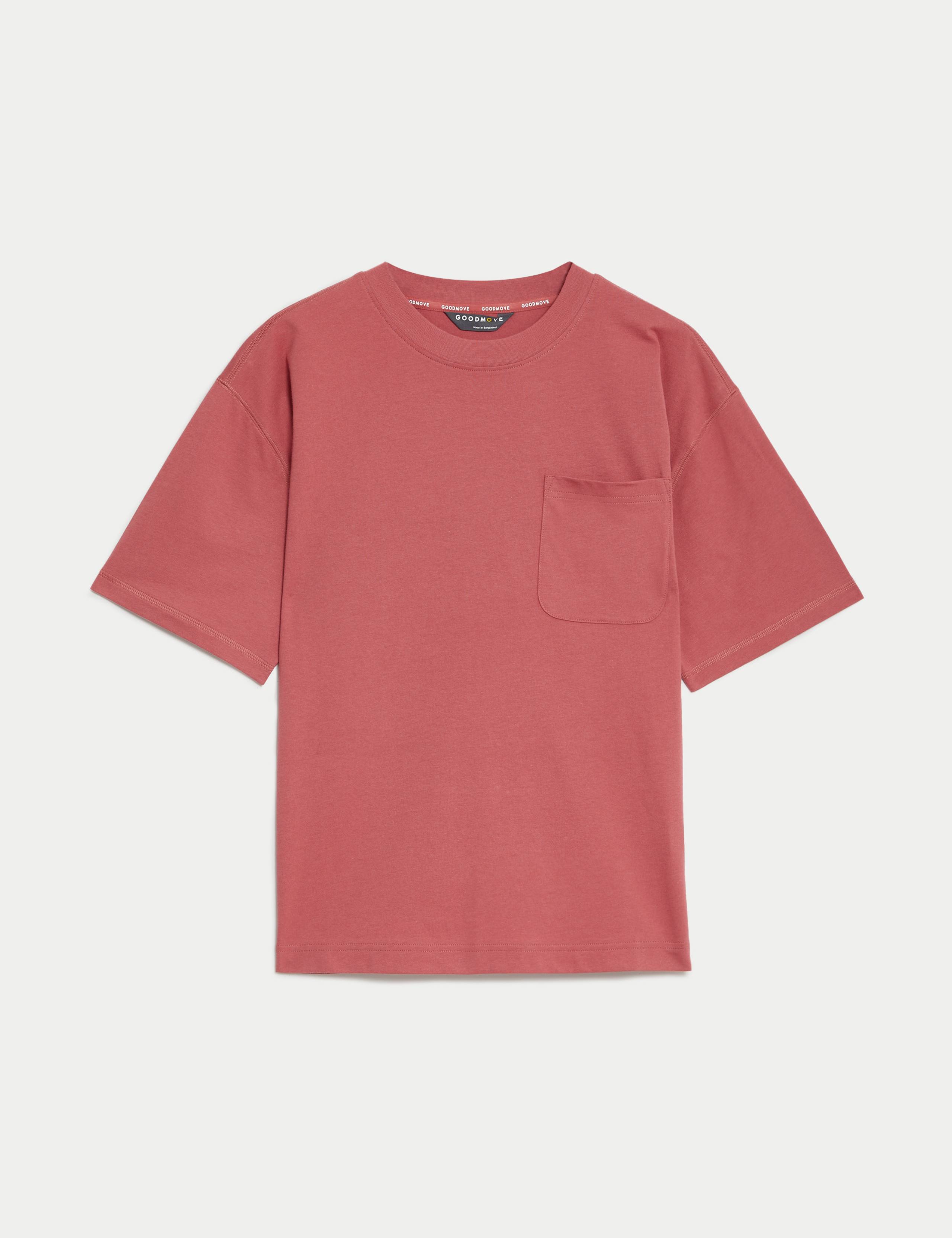 Pure Cotton Crew Neck Boxy T-Shirt 2 of 6