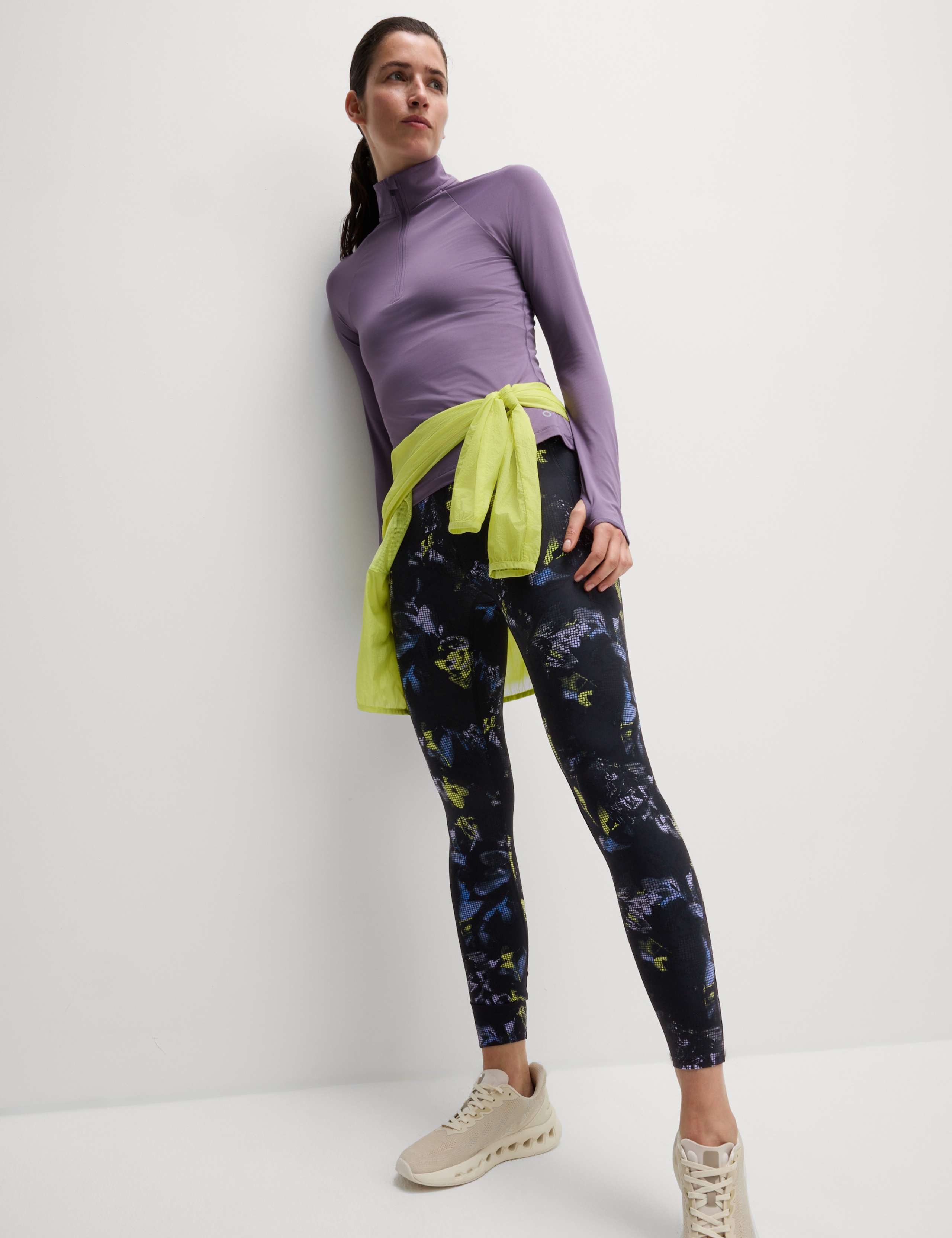 Go Train Printed High Waisted Gym Leggings 3 of 6