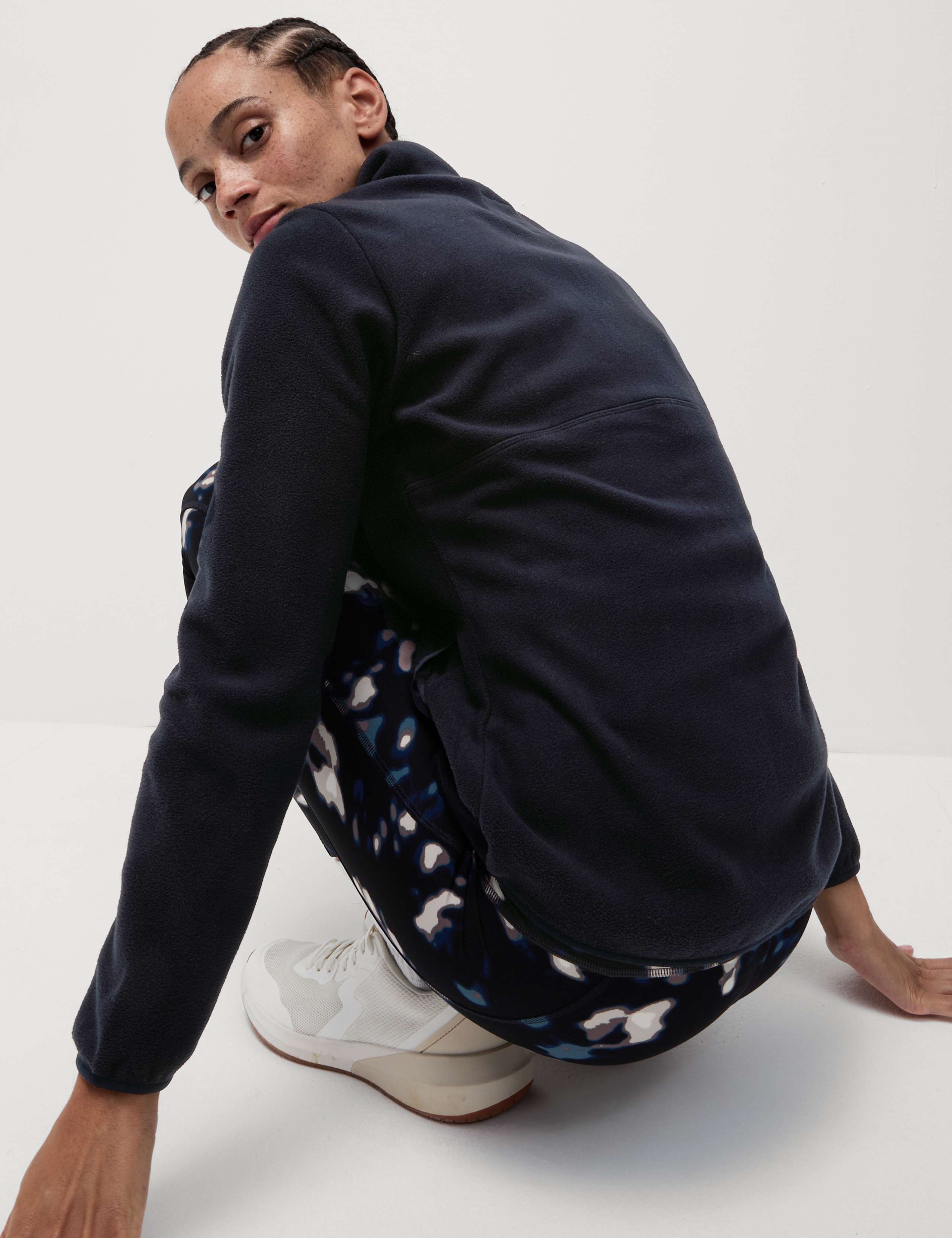 Thermal Zip Up Funnel Neck Fleece 4 of 5