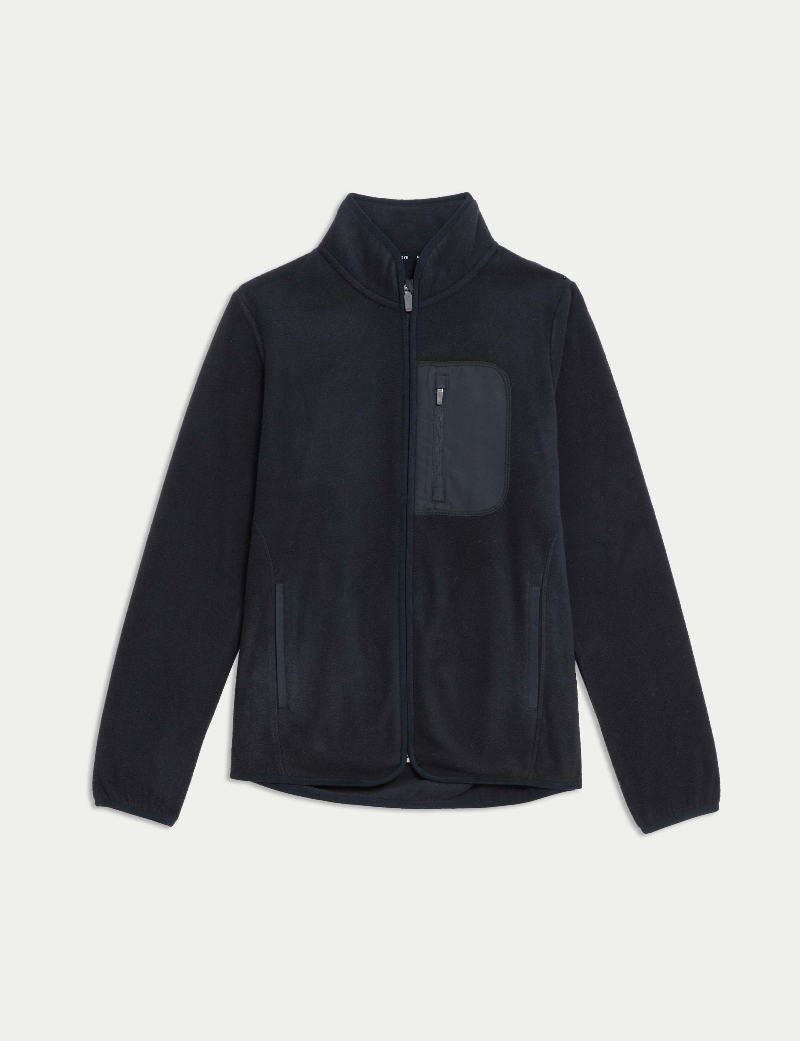 Thermal Zip Up Funnel Neck Fleece 2 of 5