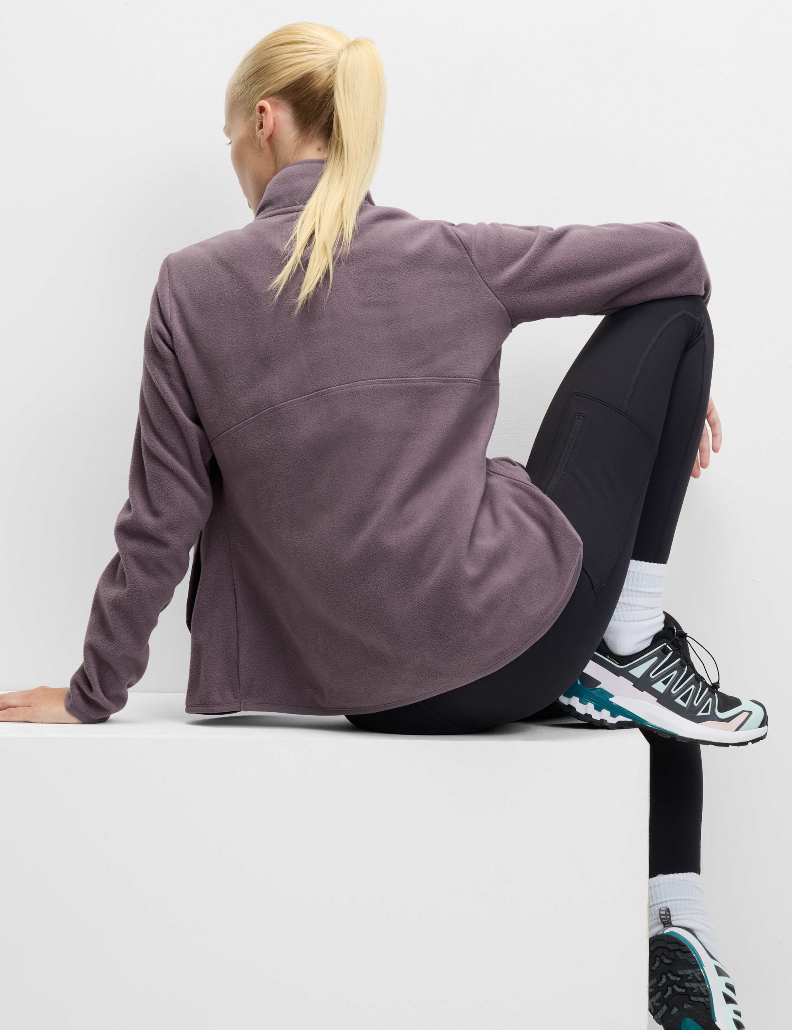 Thermal Zip Up Funnel Neck Fleece 4 of 6