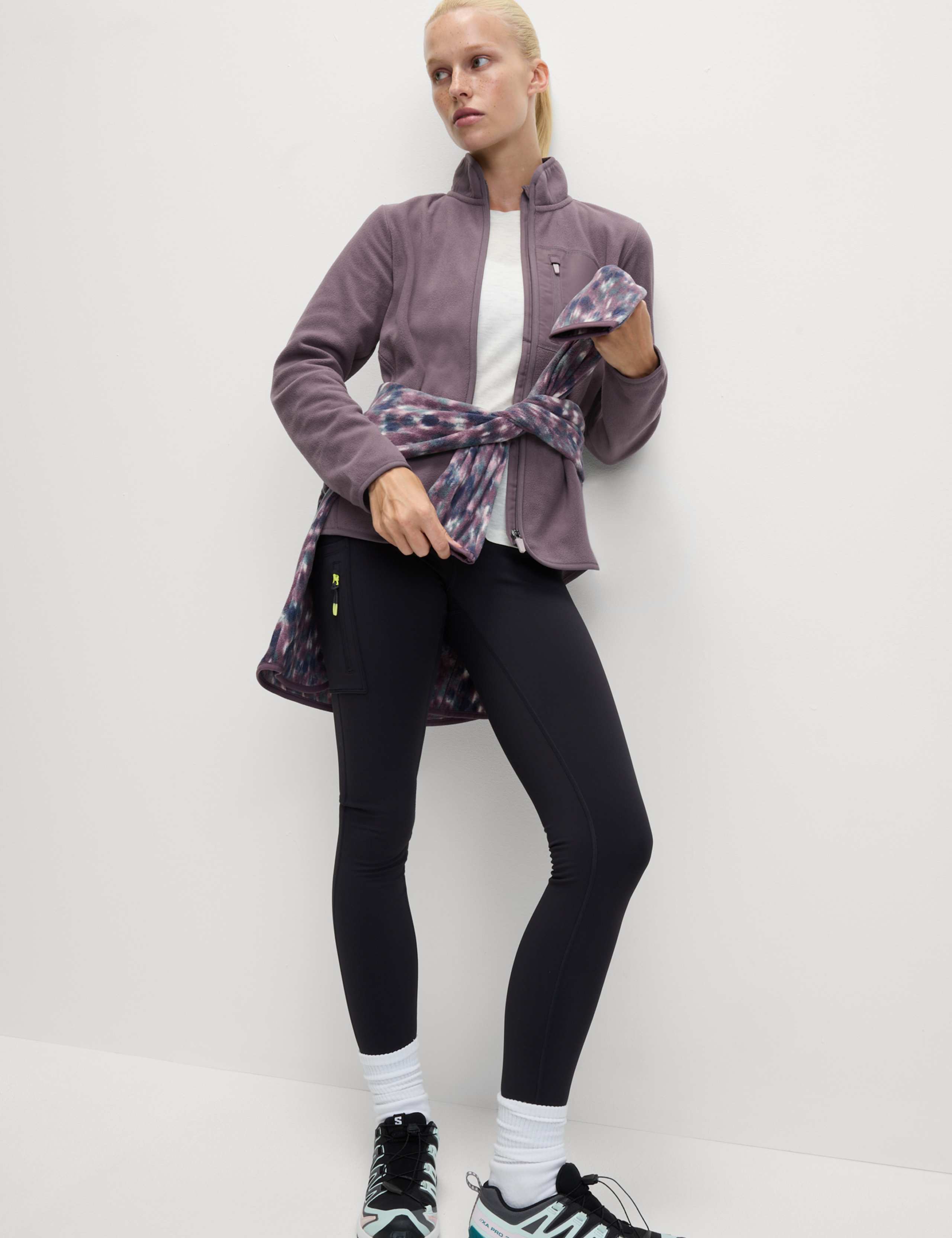 Thermal Zip Up Funnel Neck Fleece 5 of 6