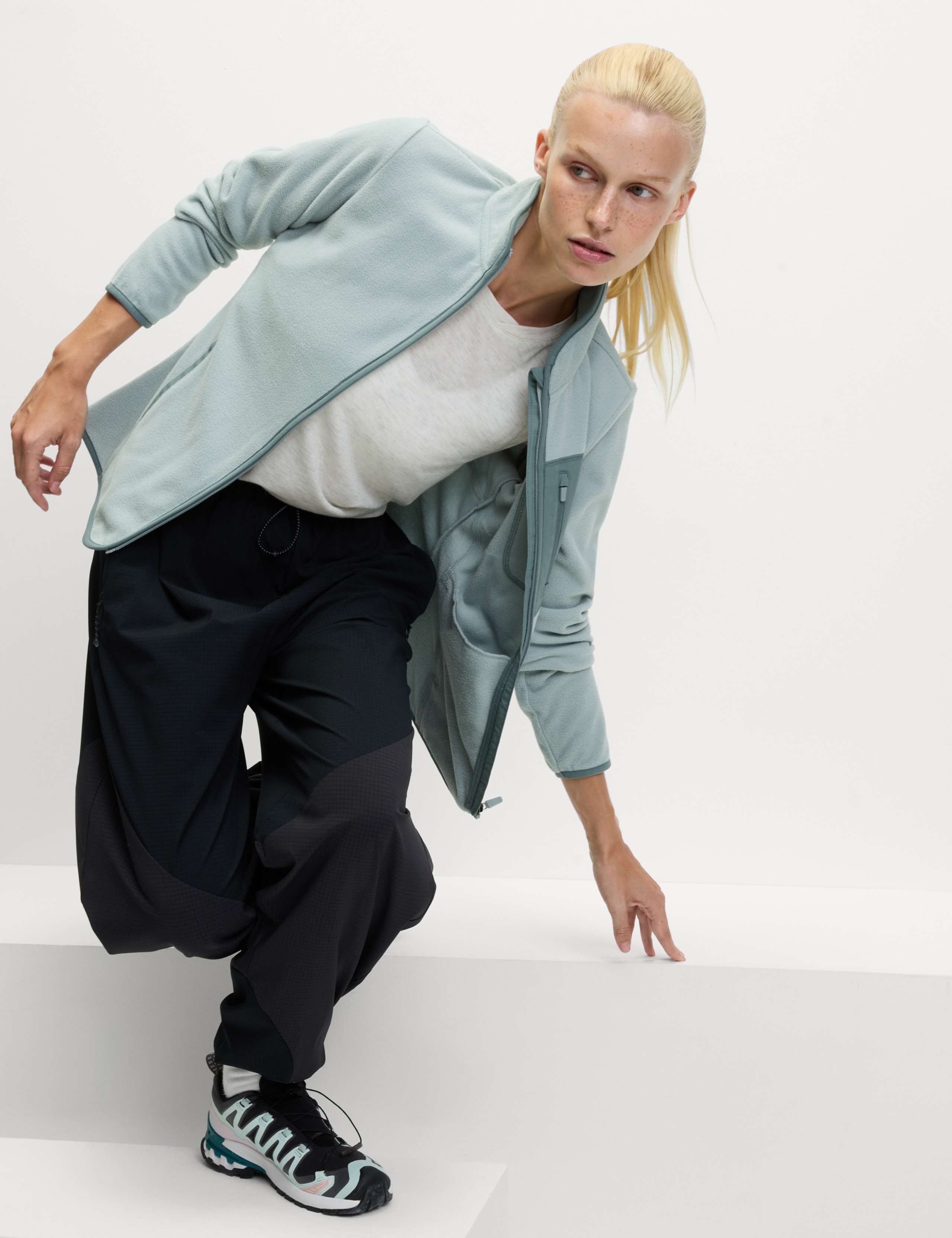 Thermal Zip Up Funnel Neck Fleece 5 of 6