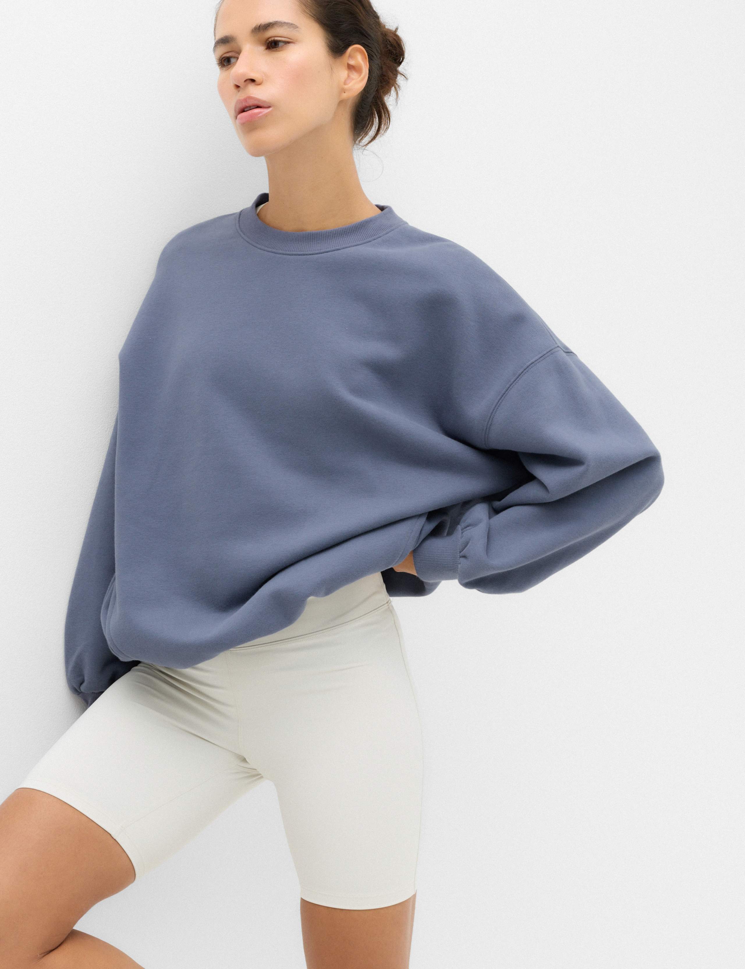 Cotton Rich Oversized Sweatshirt 1 of 7