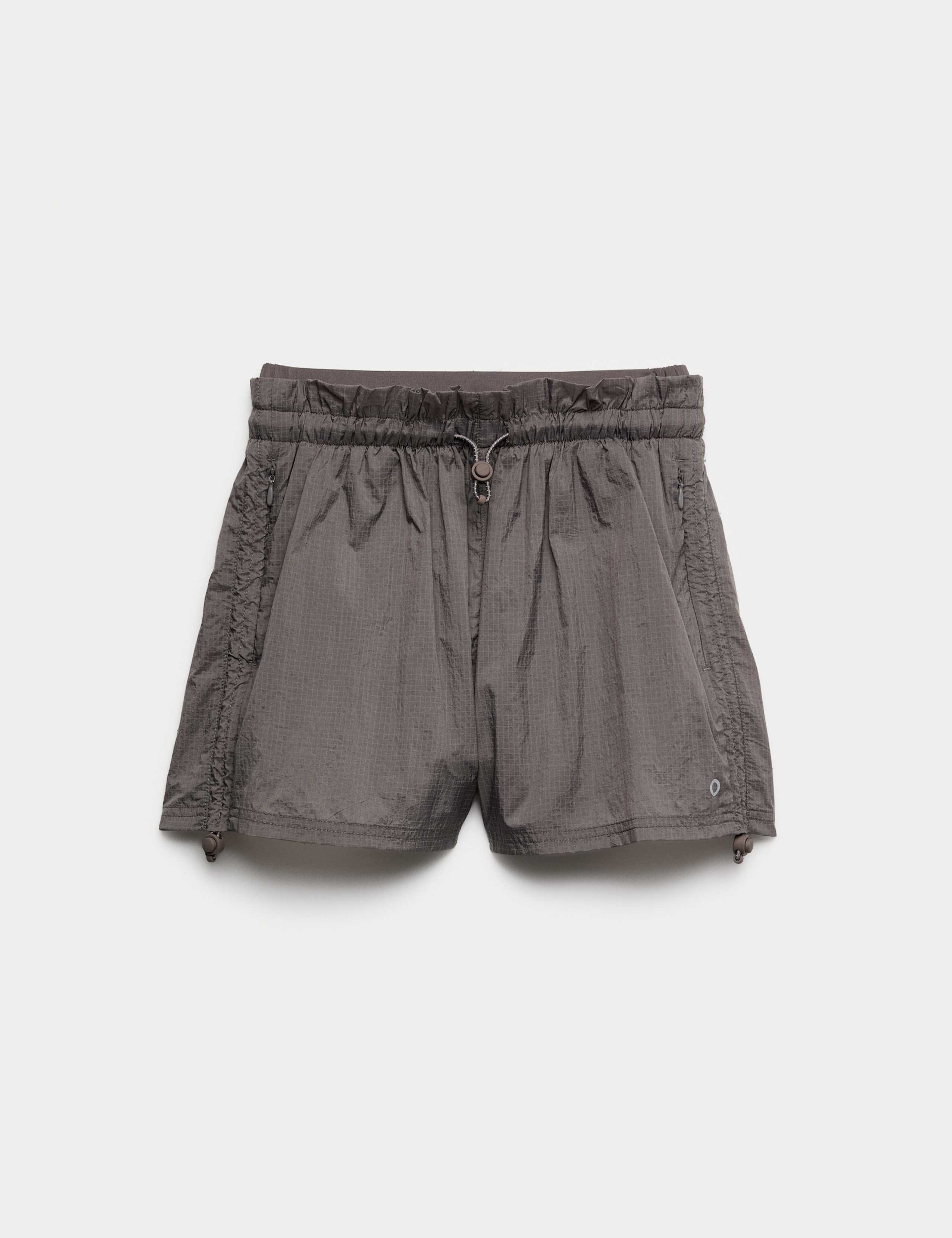 Layered Ruched Running Shorts 2 of 7