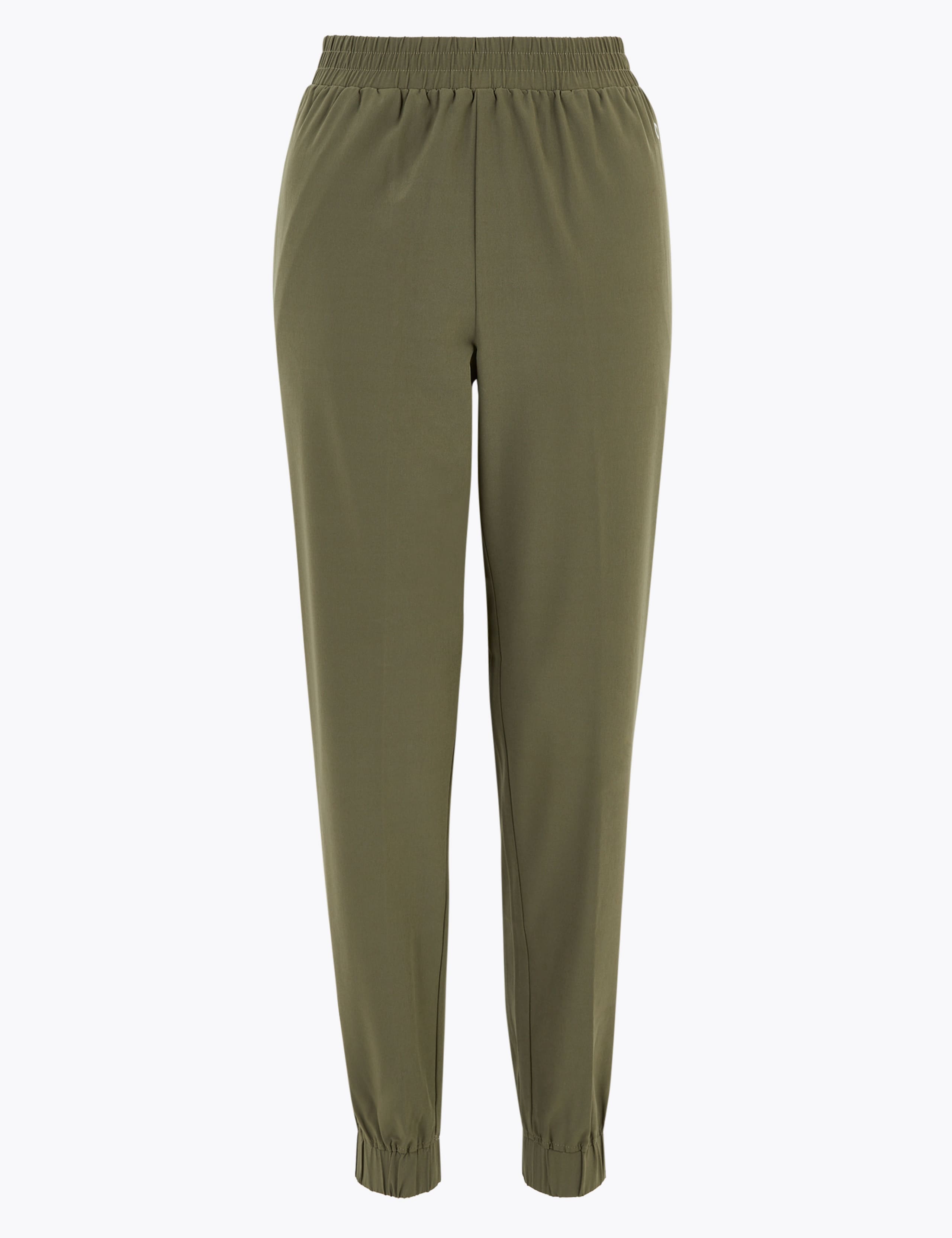 Woven Mesh Panelled Cuffed Joggers 2 of 8