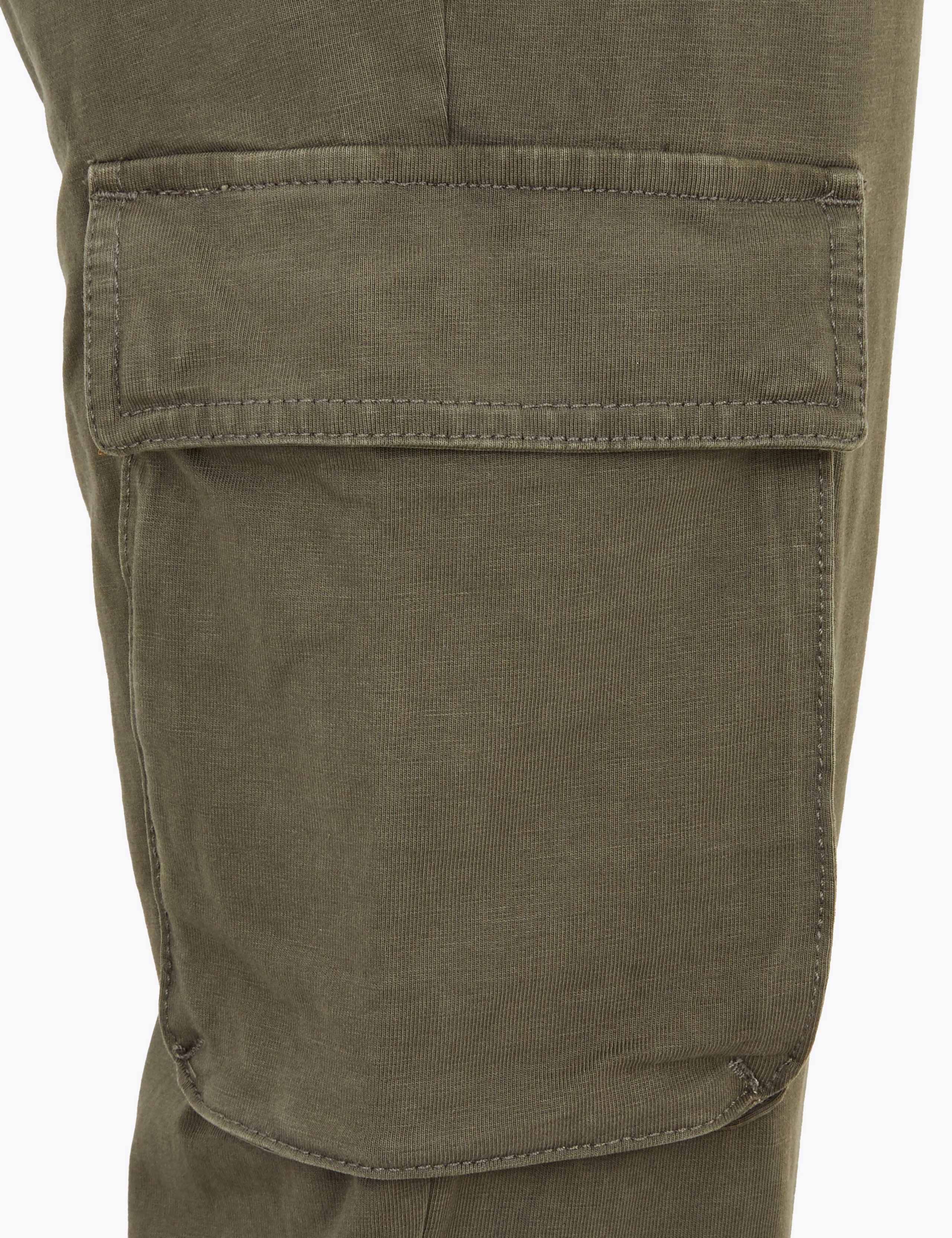 Cotton Cargo Straight Leg Joggers 2 of 2