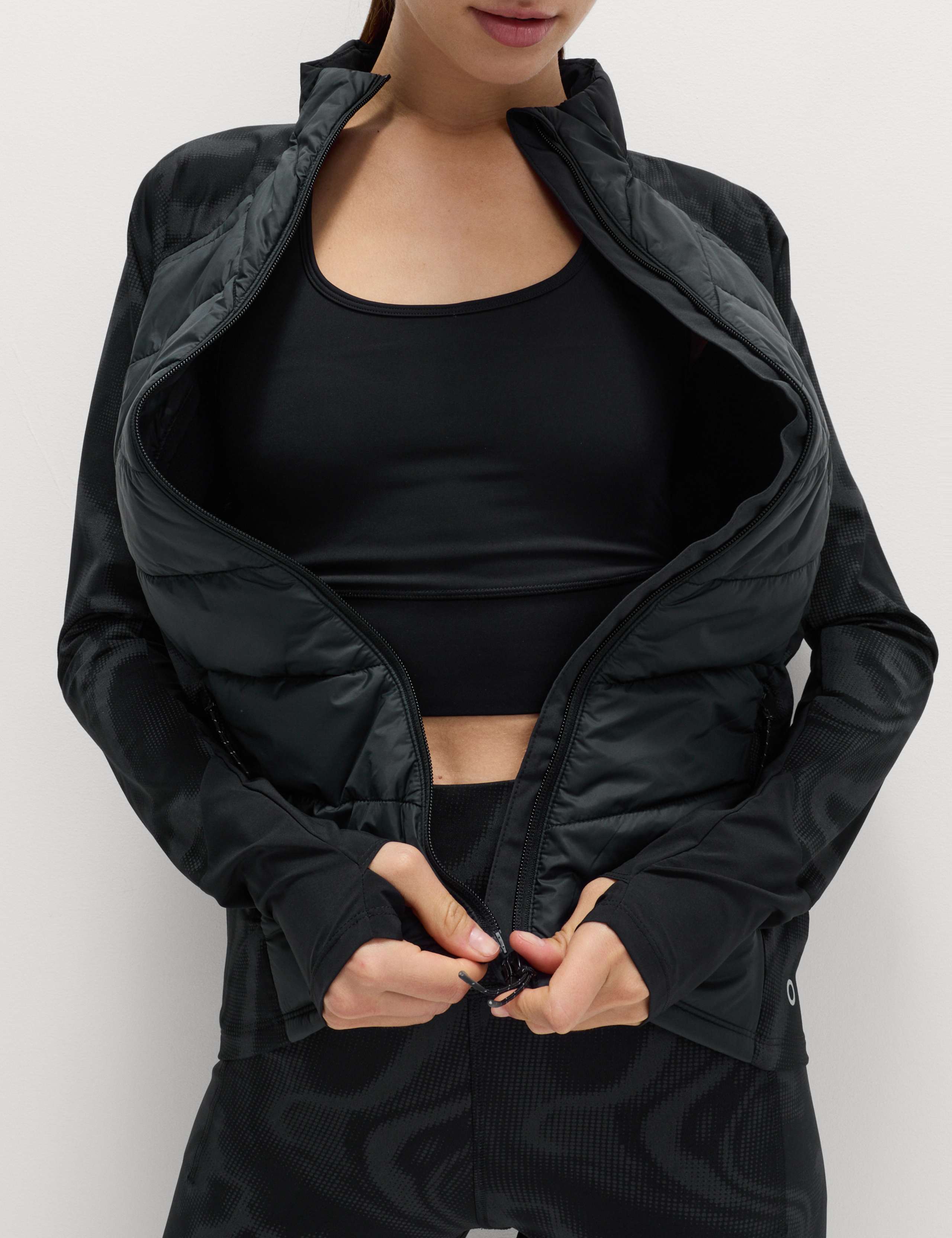 Stormwear™ Funnel Neck Reflective Padded Running Jacket 6 of 8