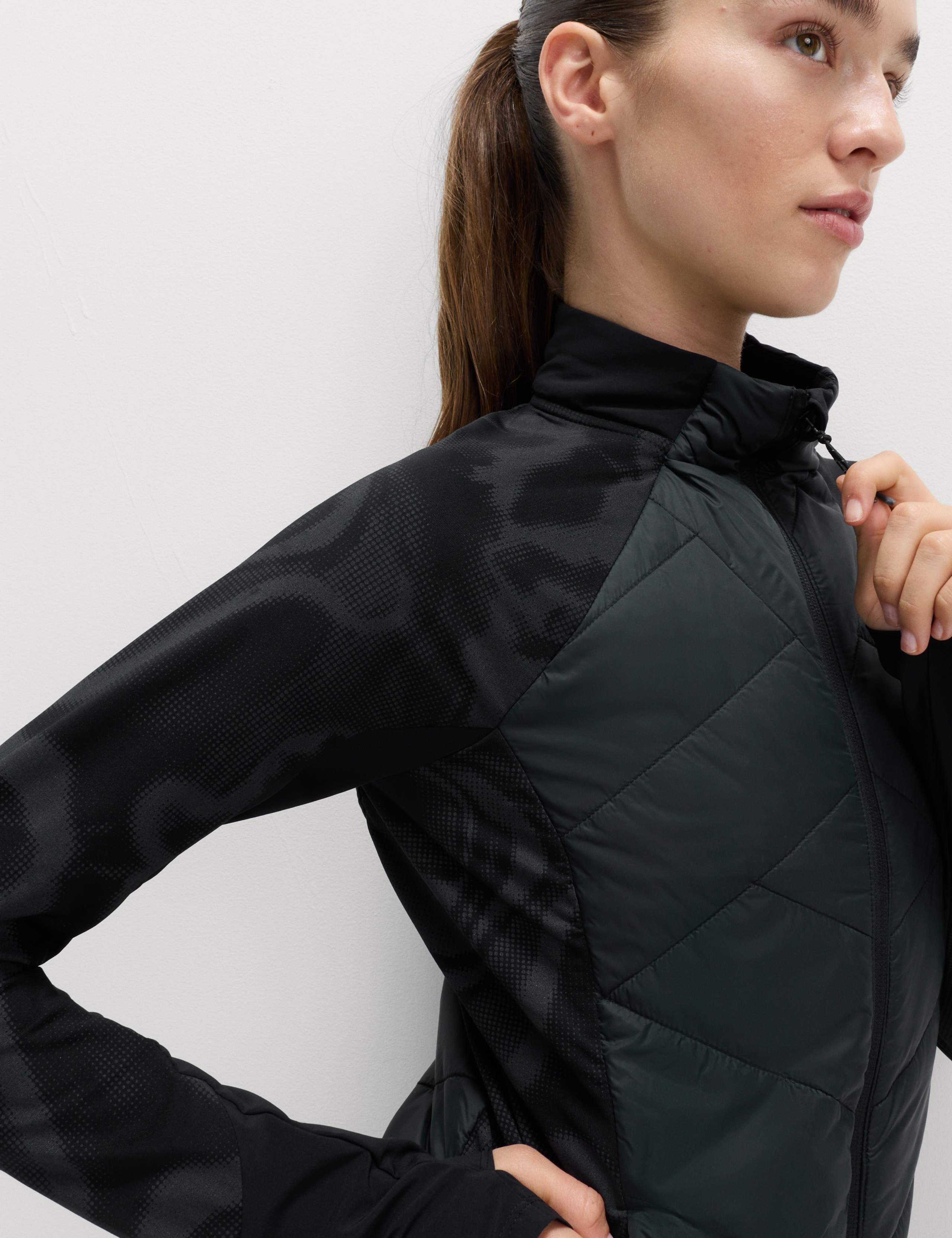 Stormwear™ Funnel Neck Reflective Padded Running Jacket 7 of 8