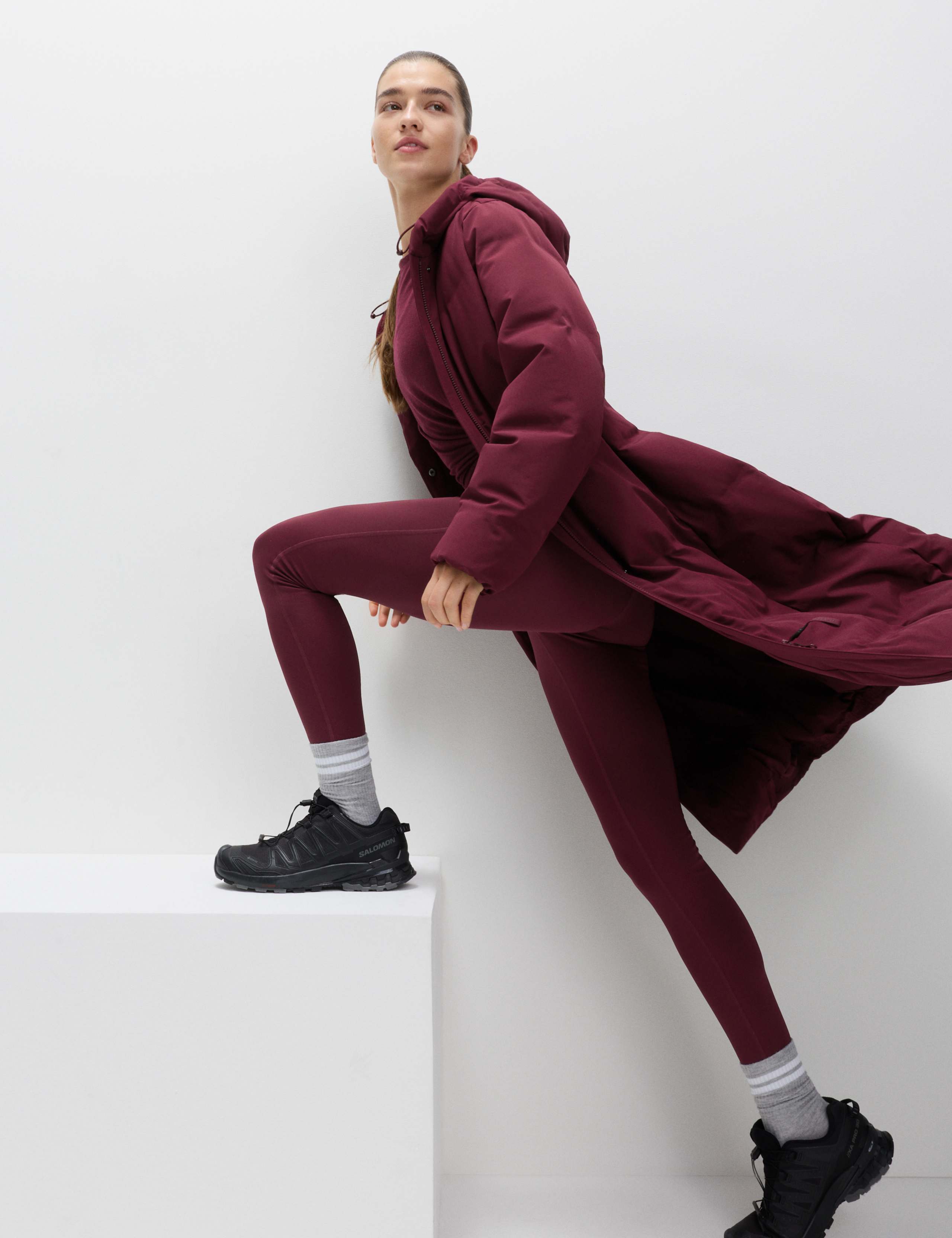 Feather & Down Stormwear™ Hooded Duvet Coat 1 of 7