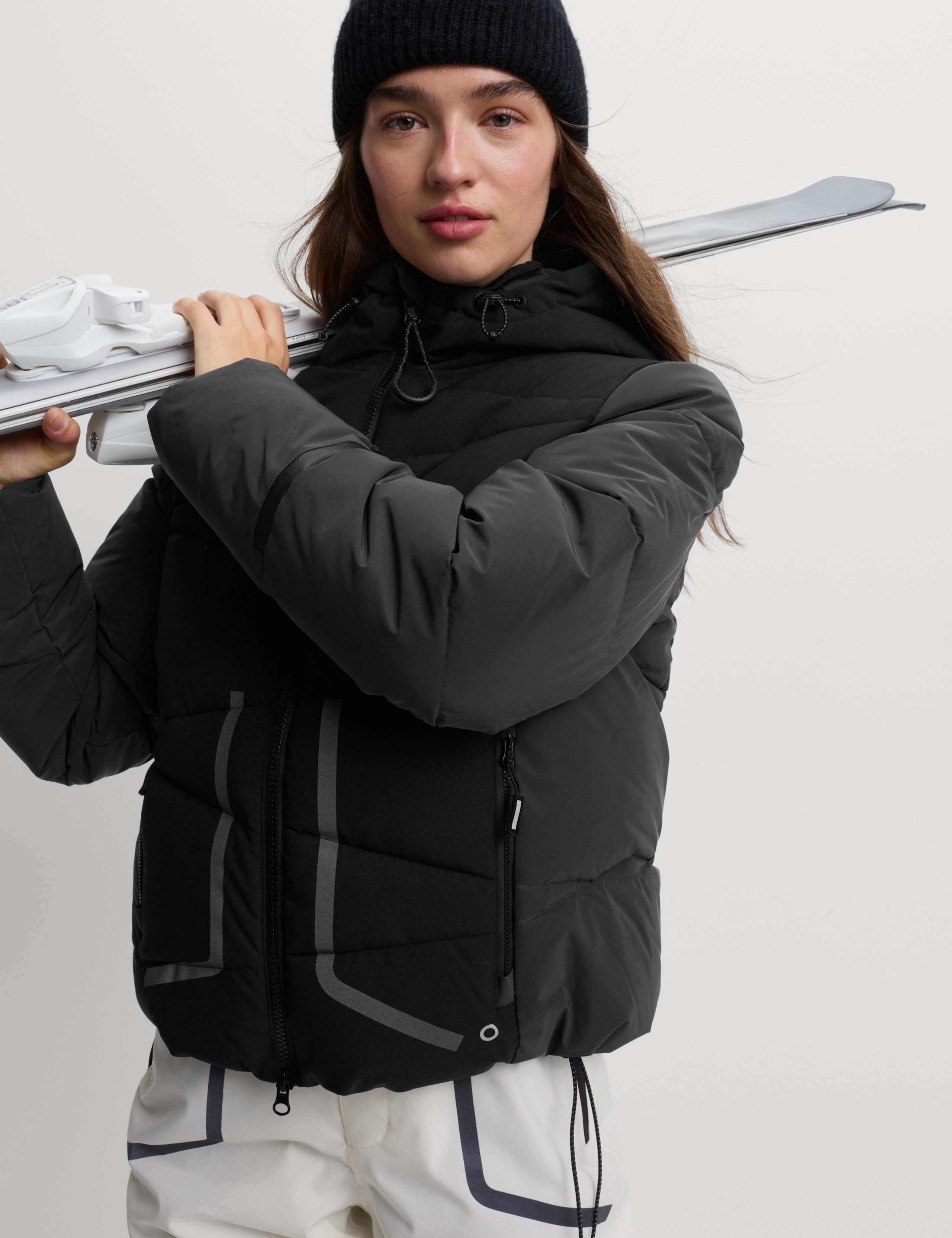 Stormwear™ Padded Reflective Ski Puffer Jacket 1 of 6
