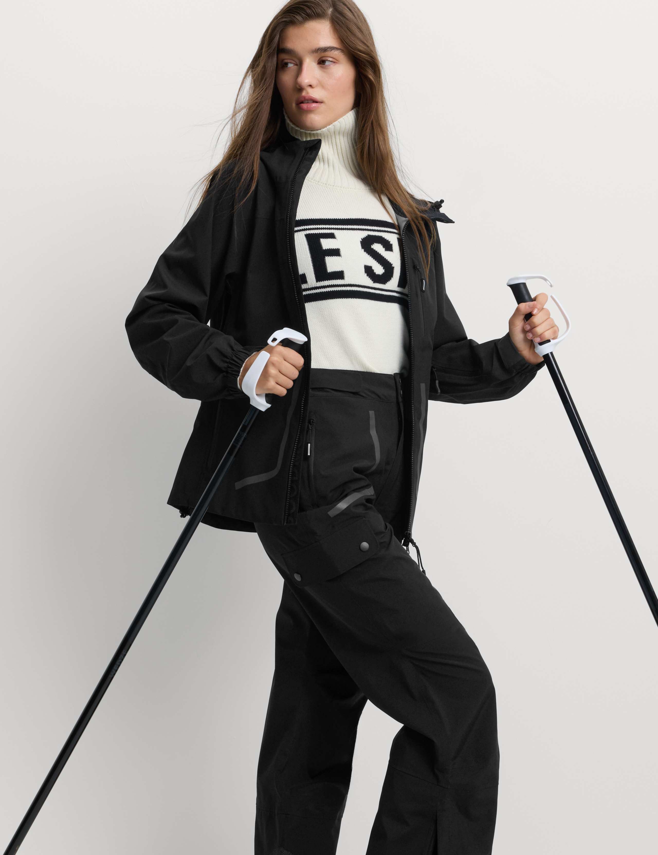 3 Layer Stormwear™ Ultra Waterproof Hooded Ski Jacket 3 of 7