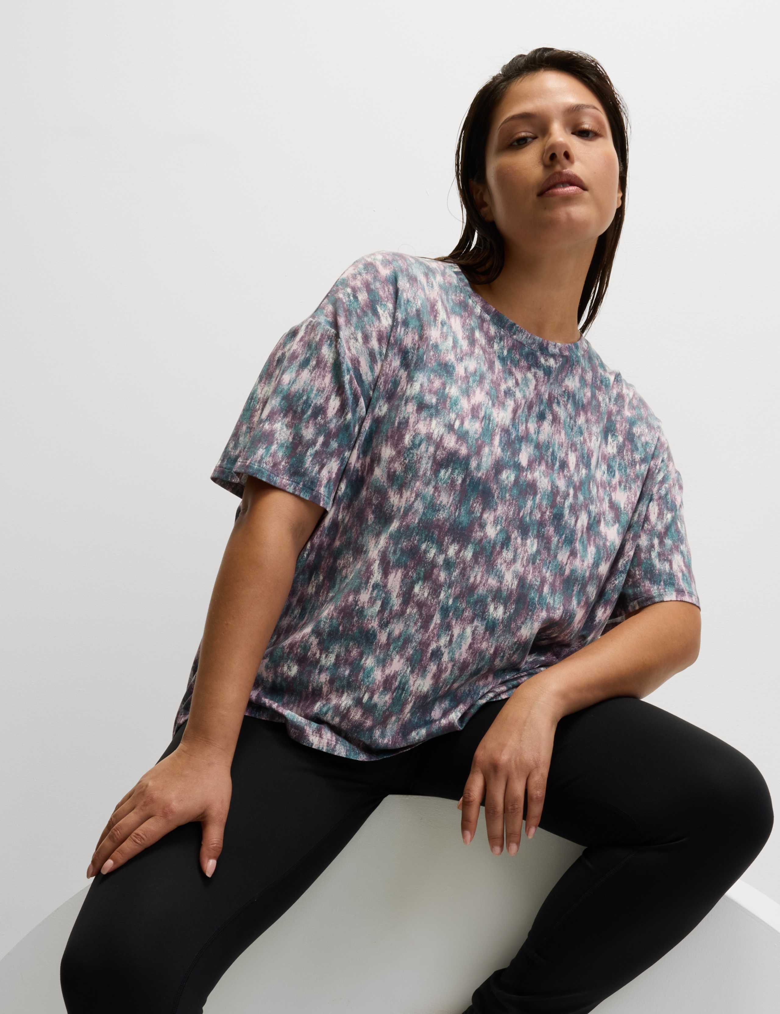 Modal Blend Lightweight Tie Back T-shirt 3 of 6