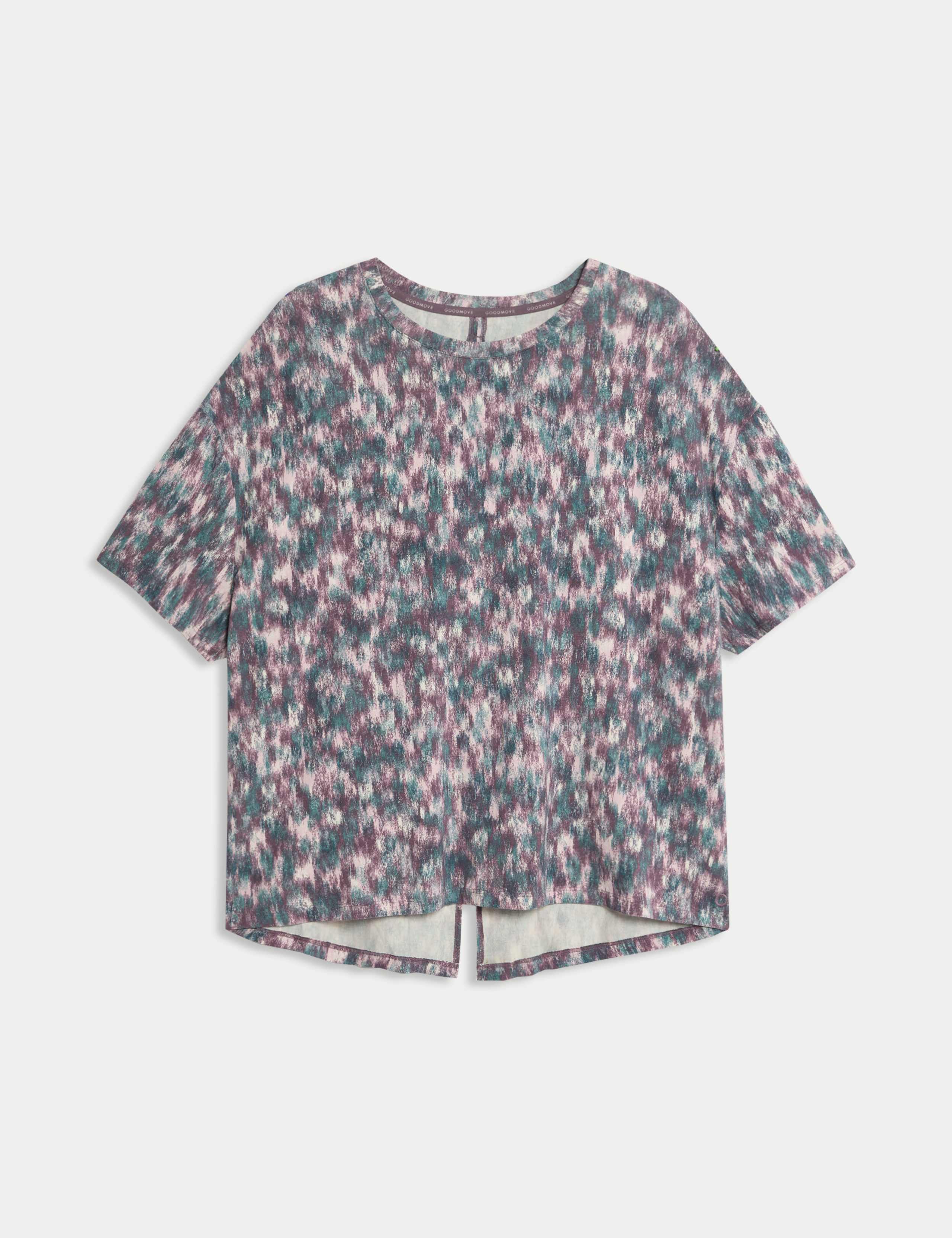 Modal Blend Lightweight Tie Back T-shirt 2 of 6